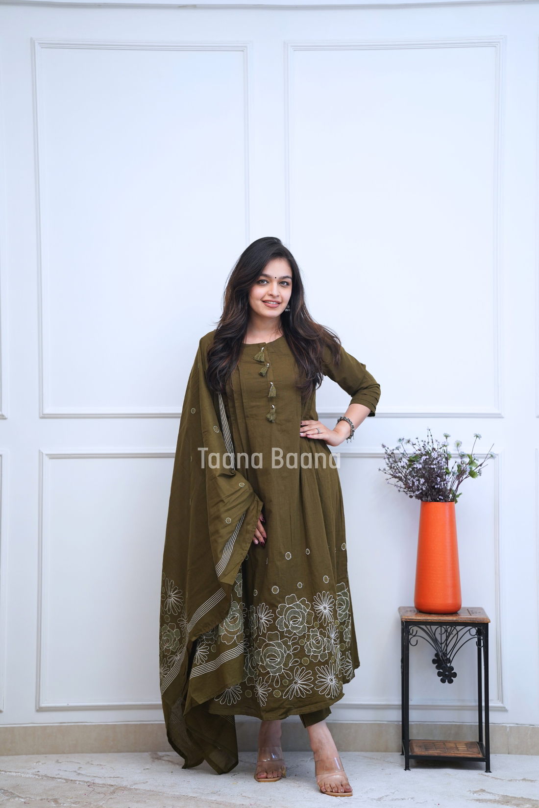 Dupatta Pant Set