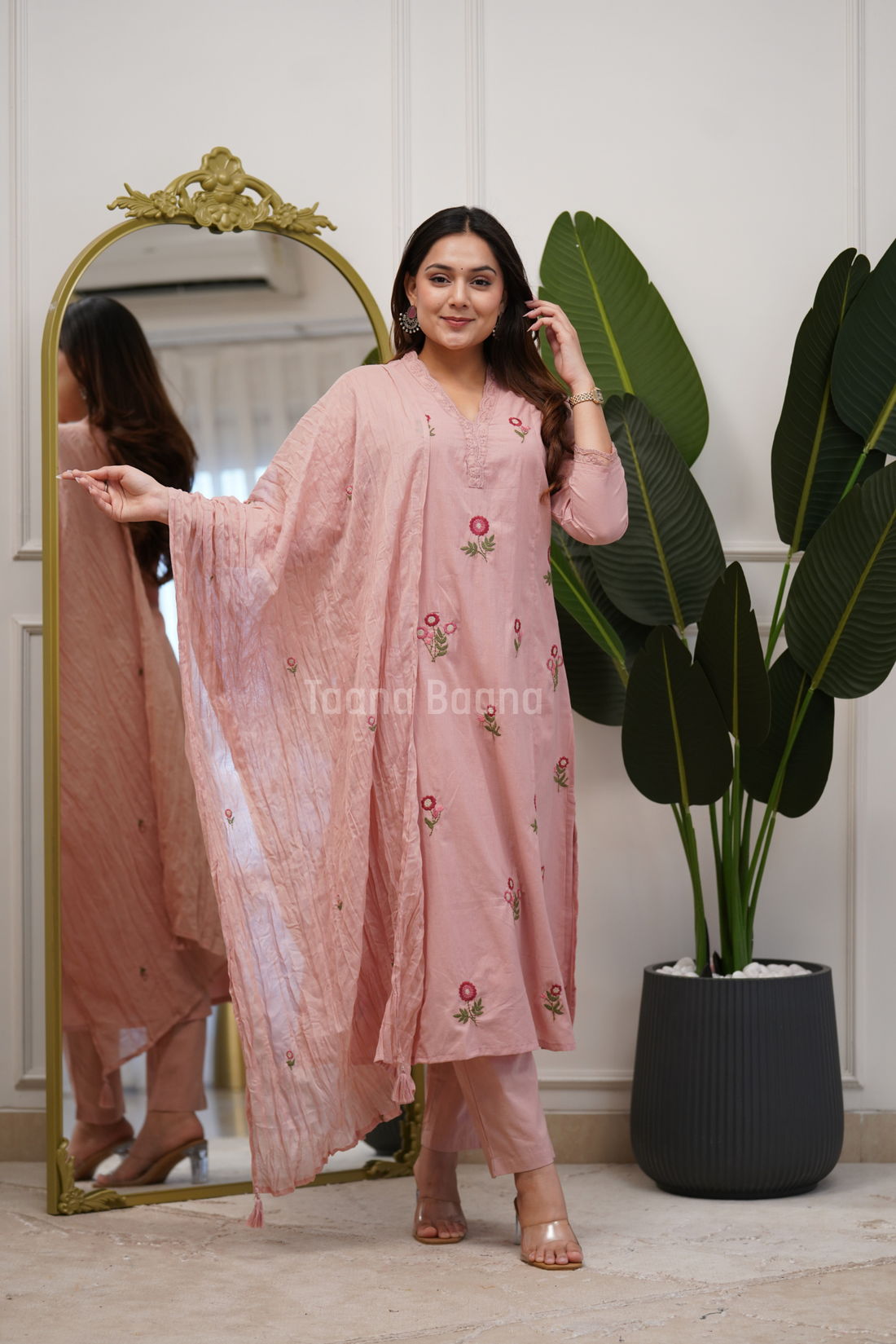 Dupatta Pant Set