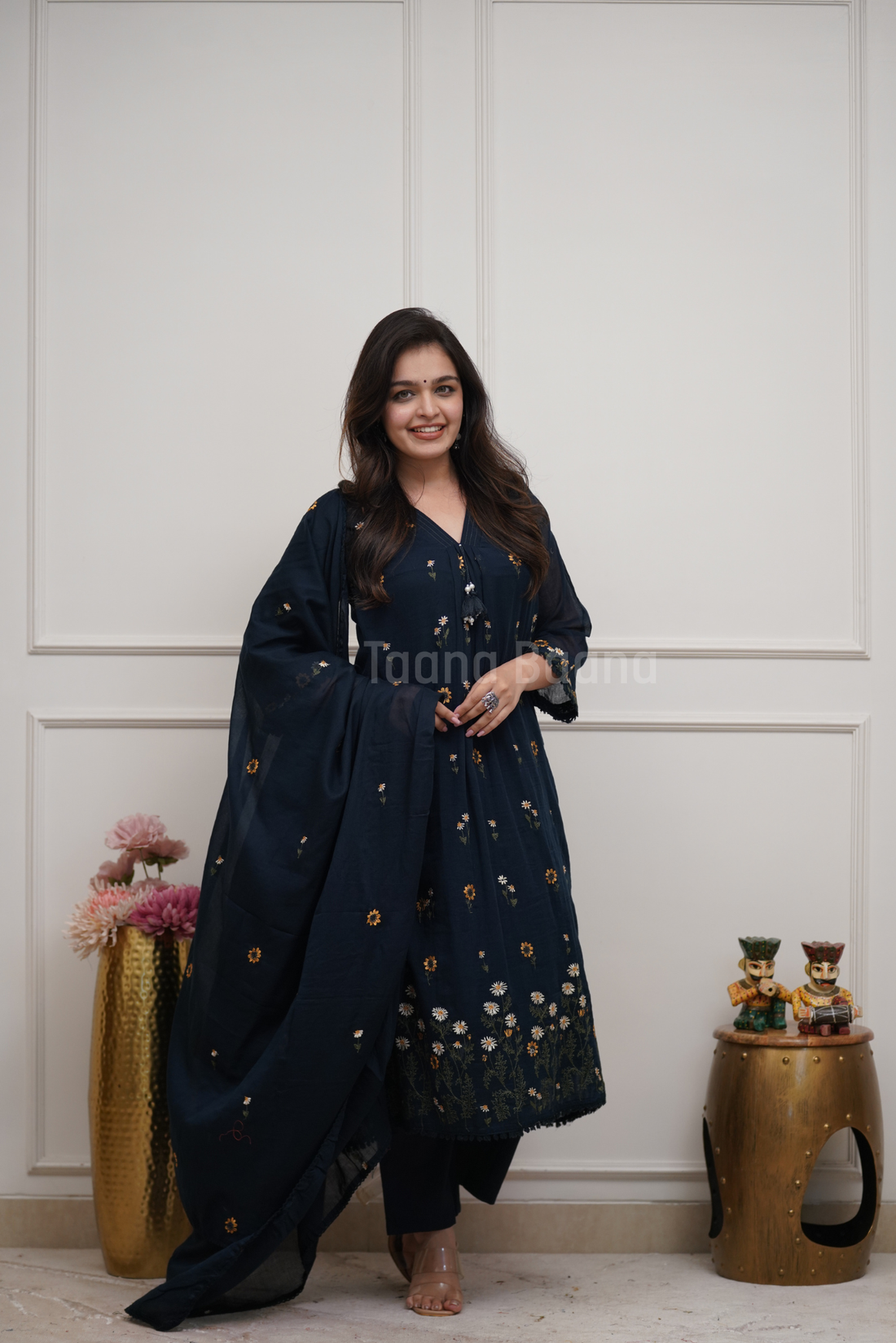 Dupatta Pant Set