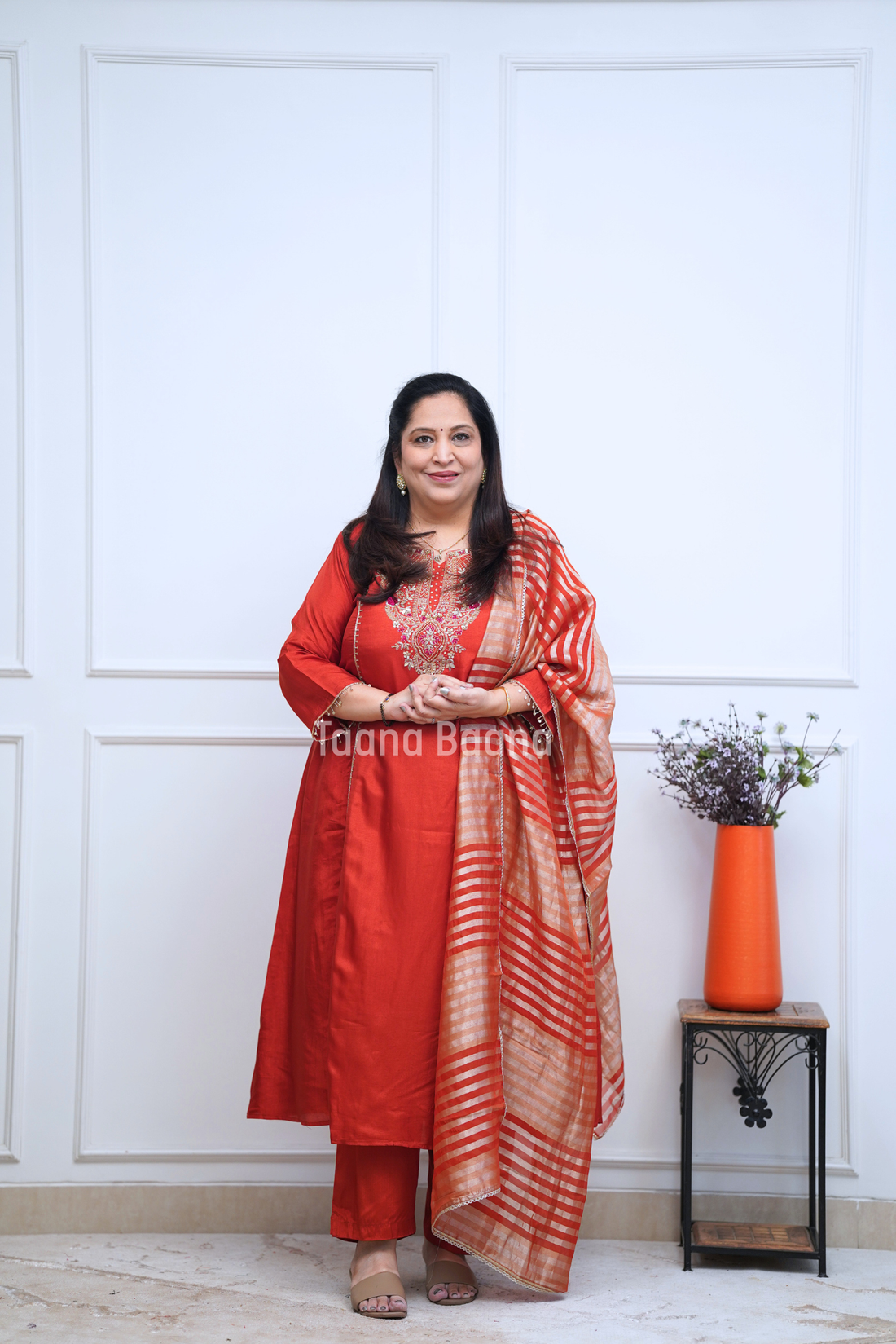 Dupatta Pant Set