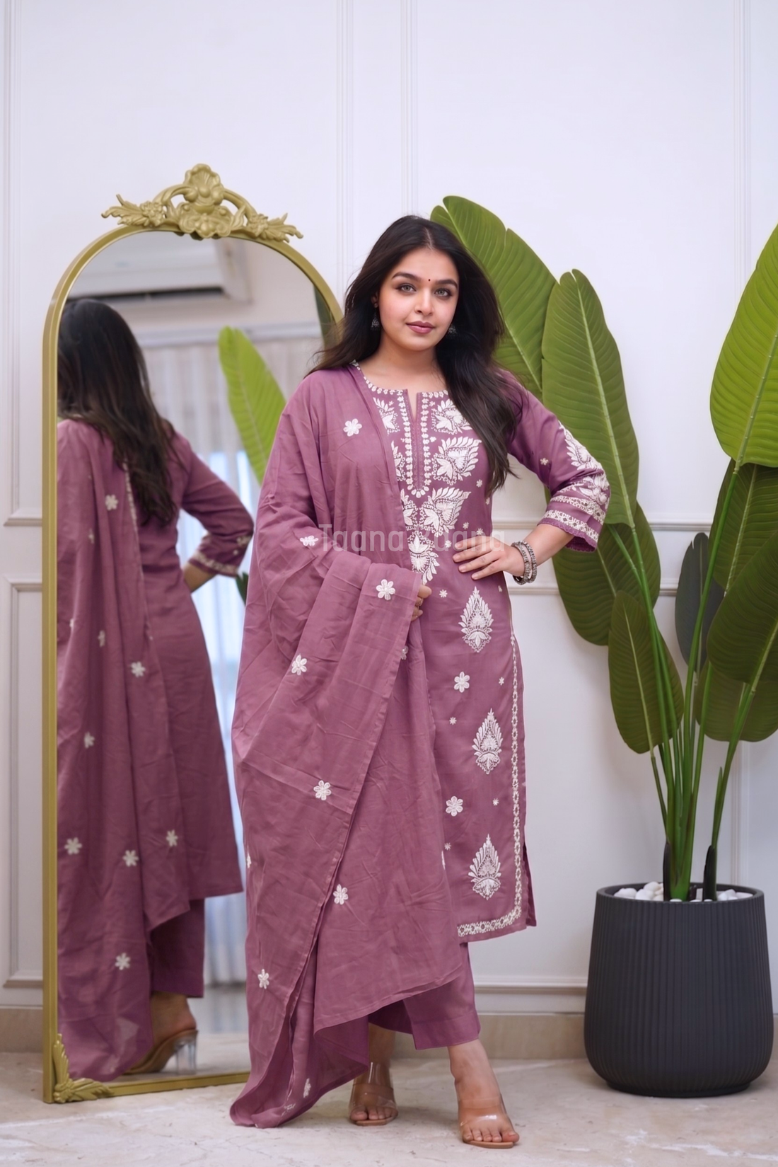 Dupatta Pant Set