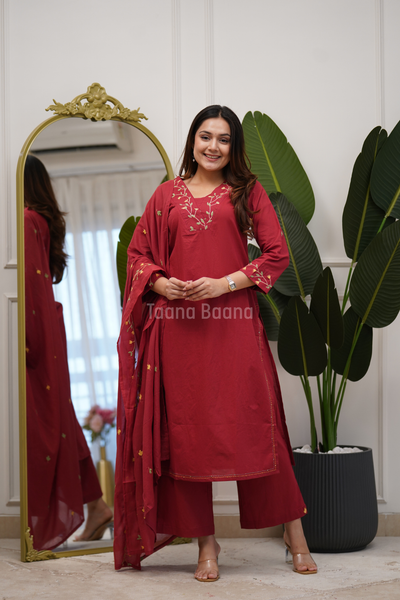Dupatta Pant Set