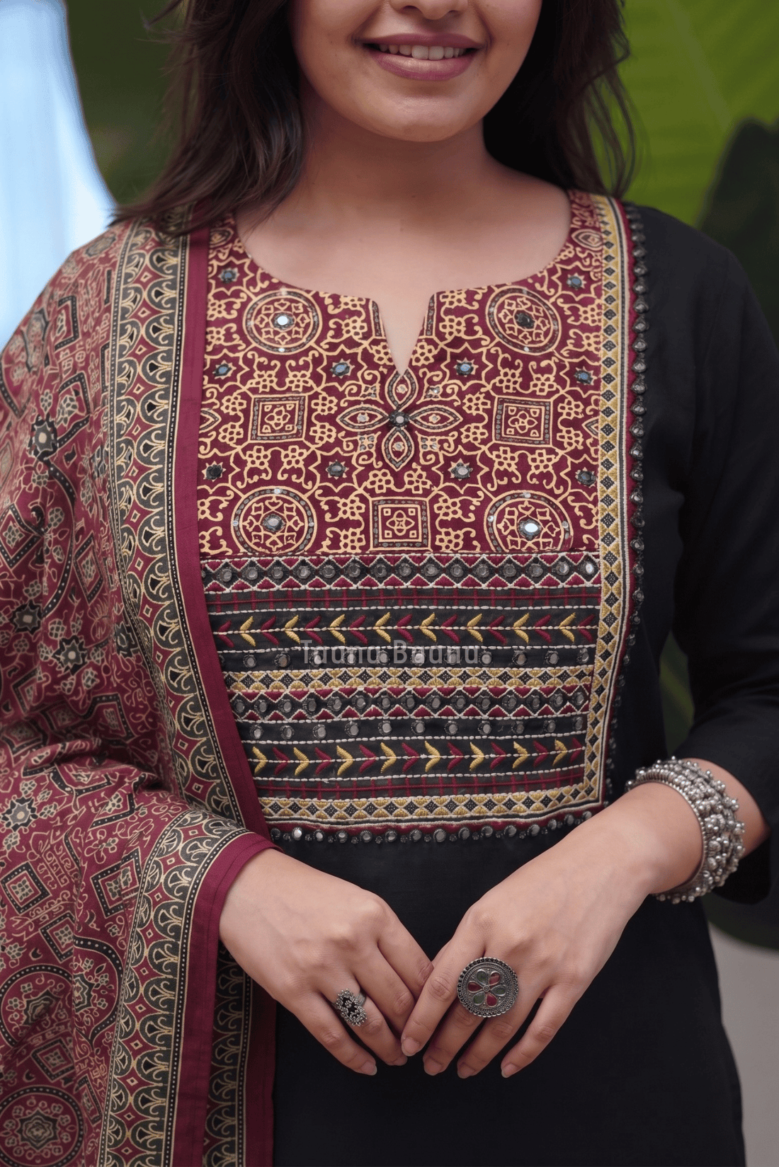Dupatta Pant Set