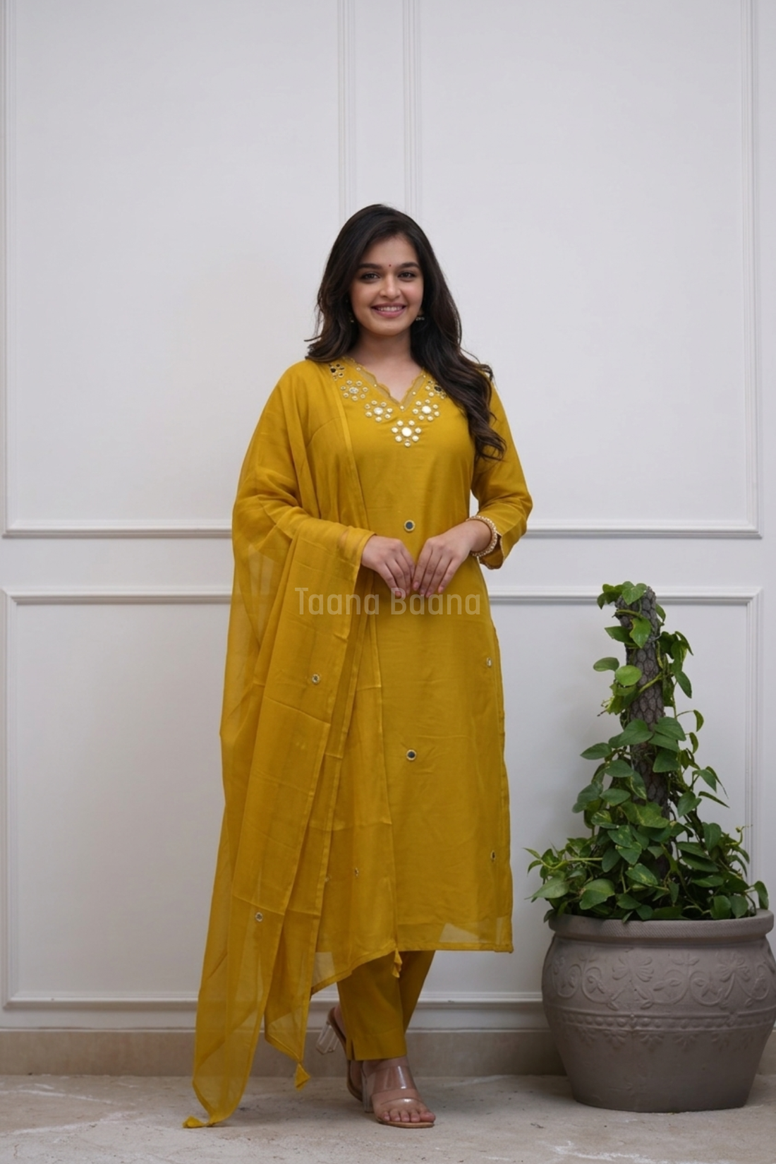 Dupatta Pant Set