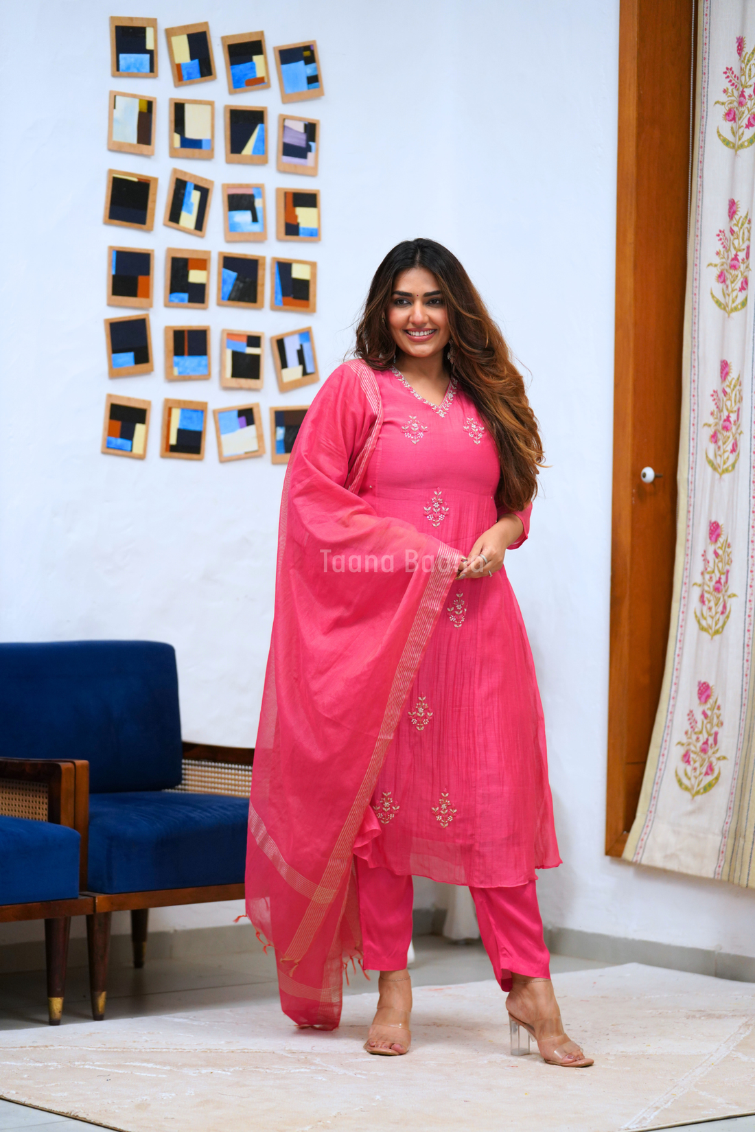 Dupatta Pant Set
