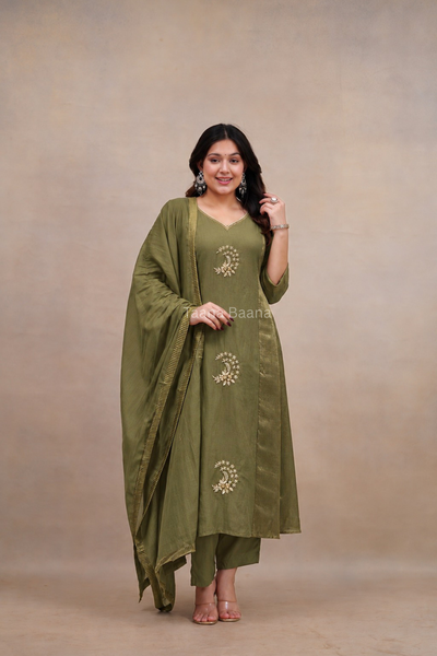 Dupatta Pant Set