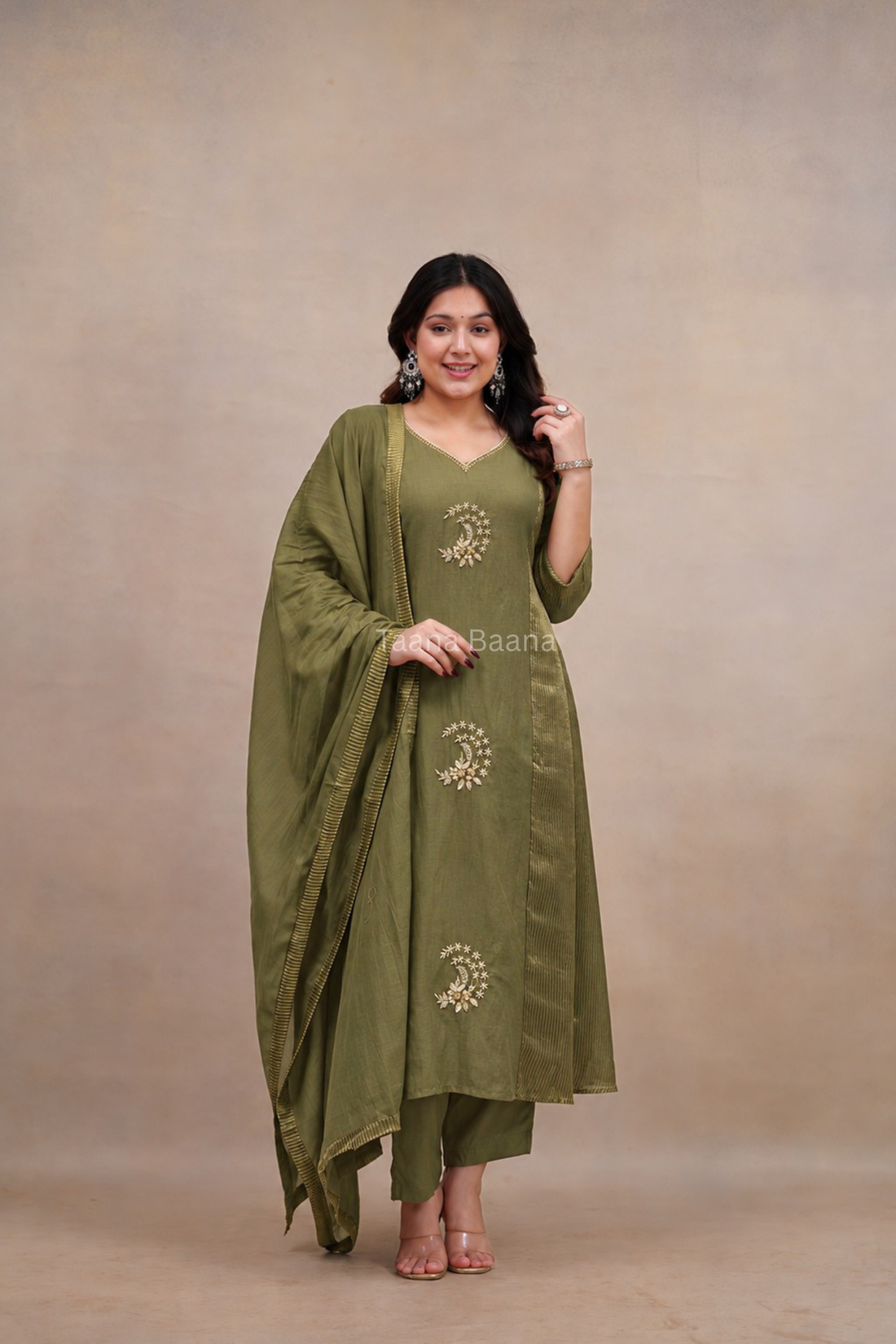 Dupatta Pant Set