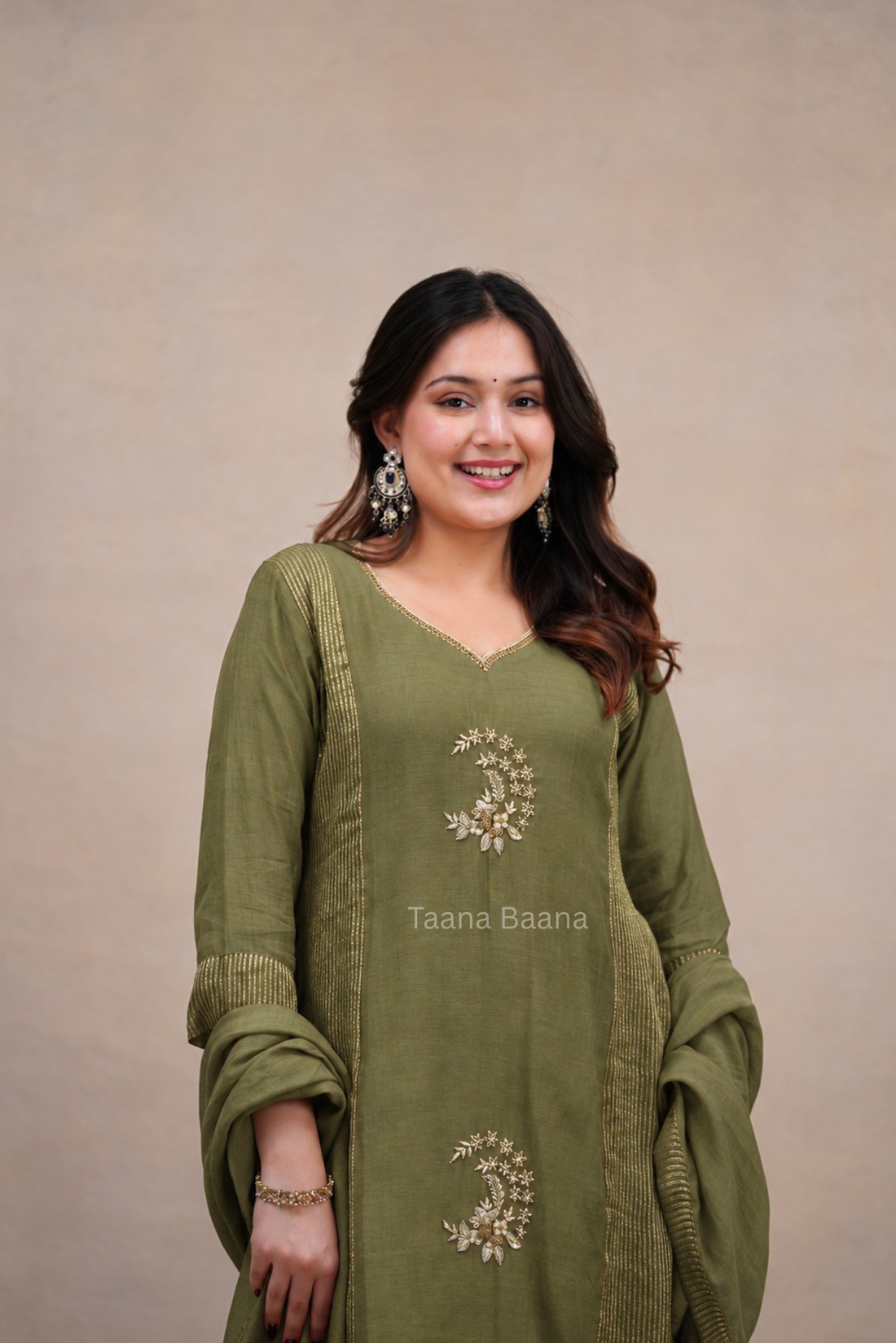 Dupatta Pant Set