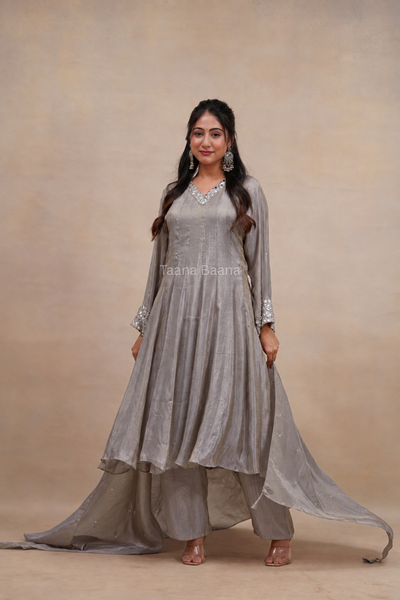 Anarkali Dupatta Set