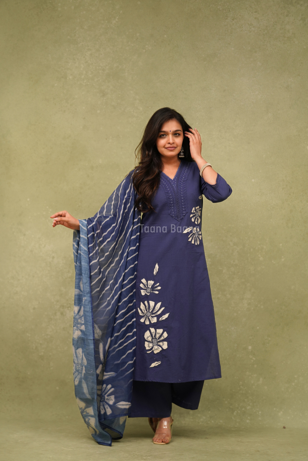 Dupatta Pant Set