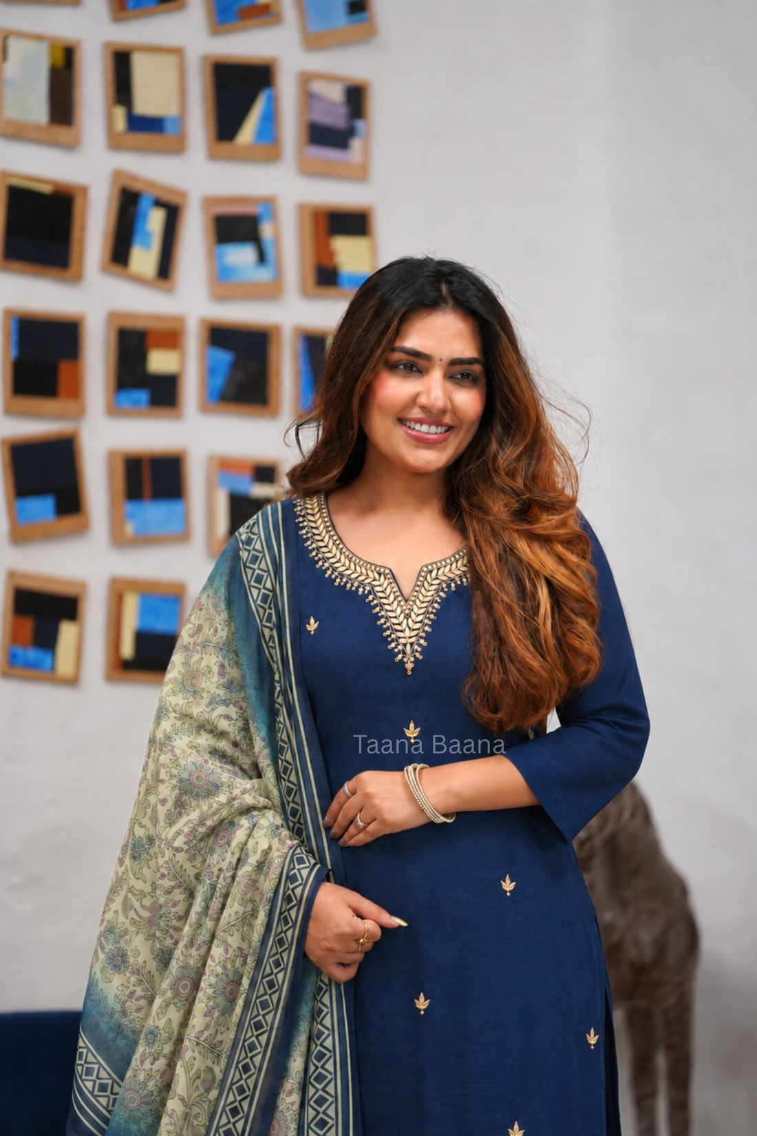 Dupatta Pant Set