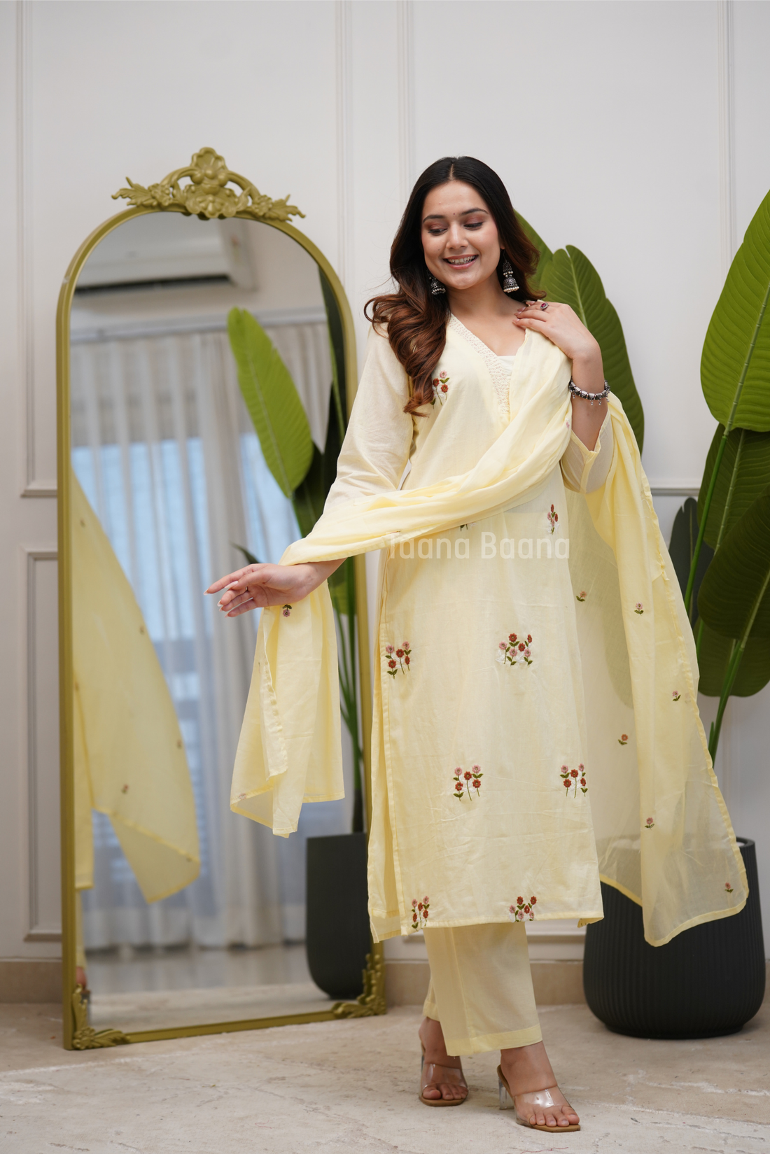 Dupatta Pant Set