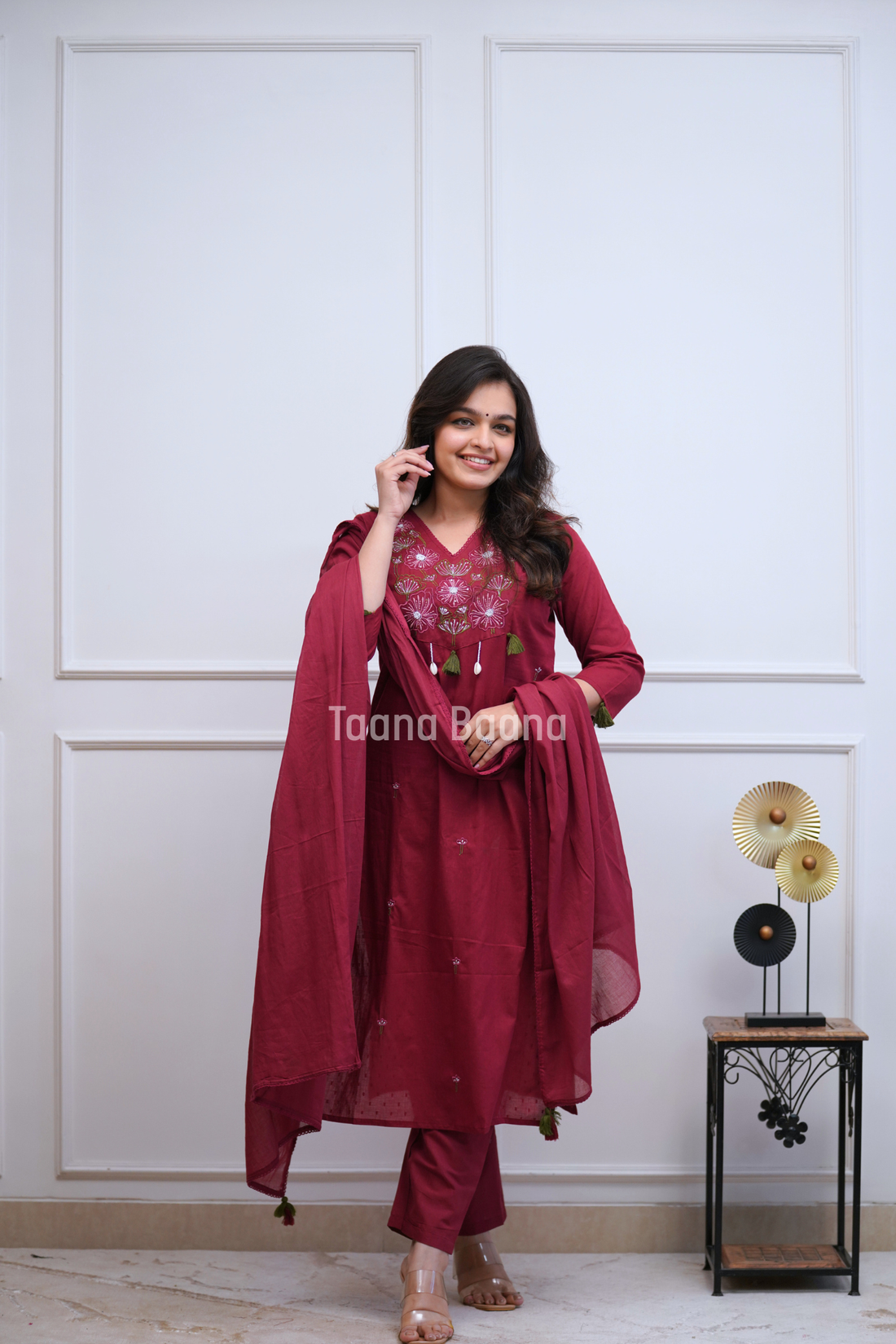 Dupatta Pant Set