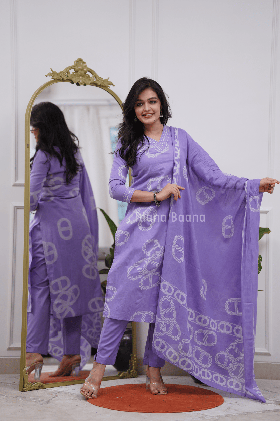 Dupatta Pant Set