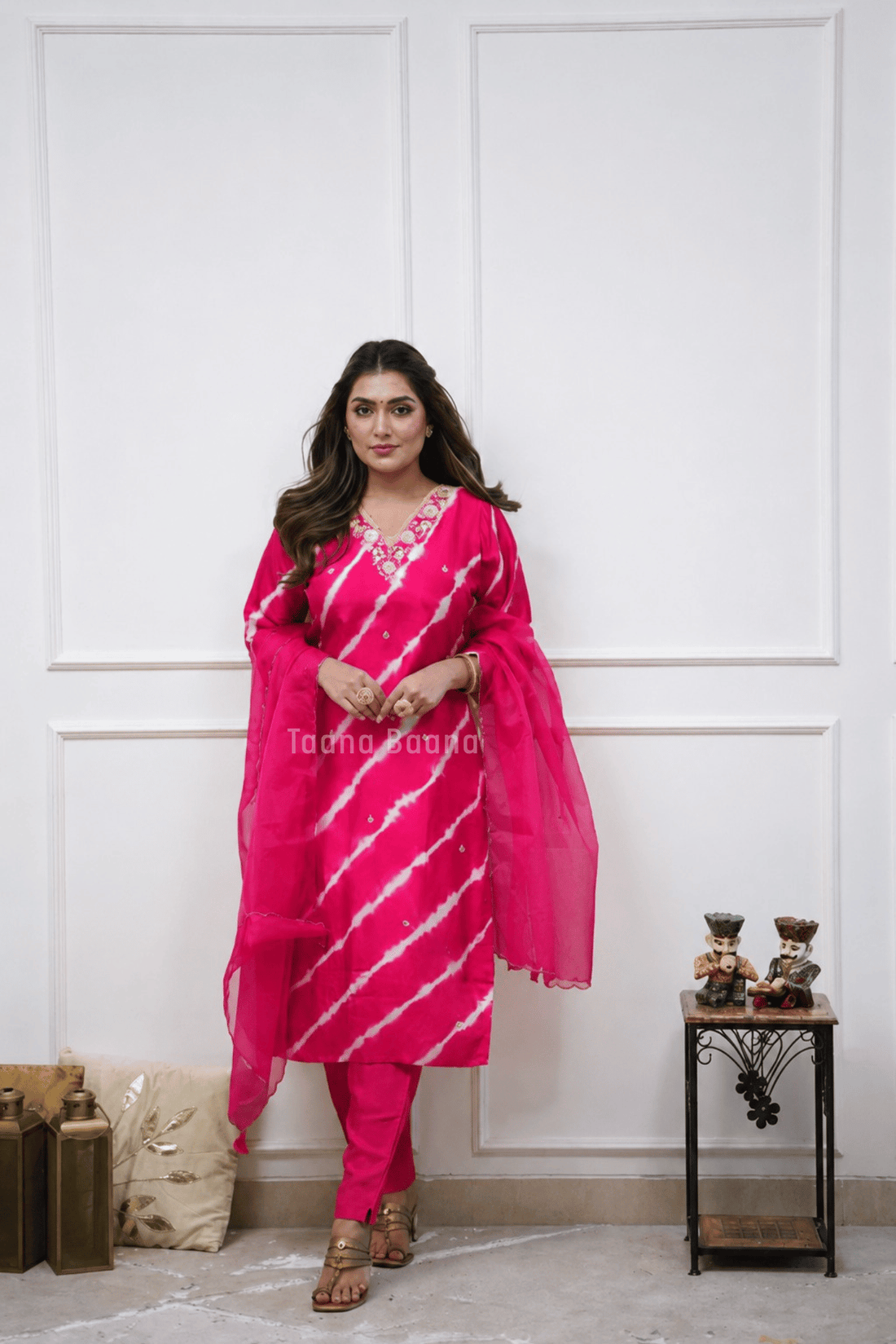 Dupatta Pant Set