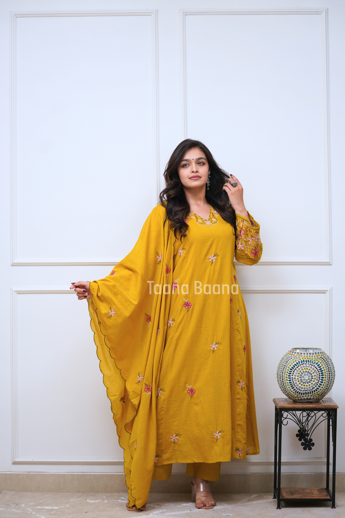 Dupatta Pant Set