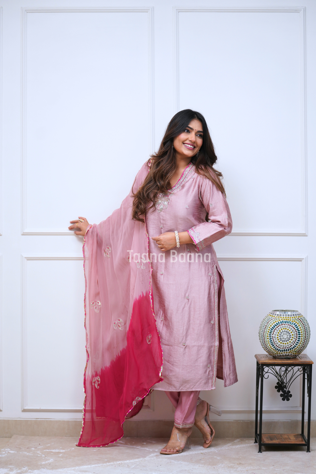 Dupatta Pant Set