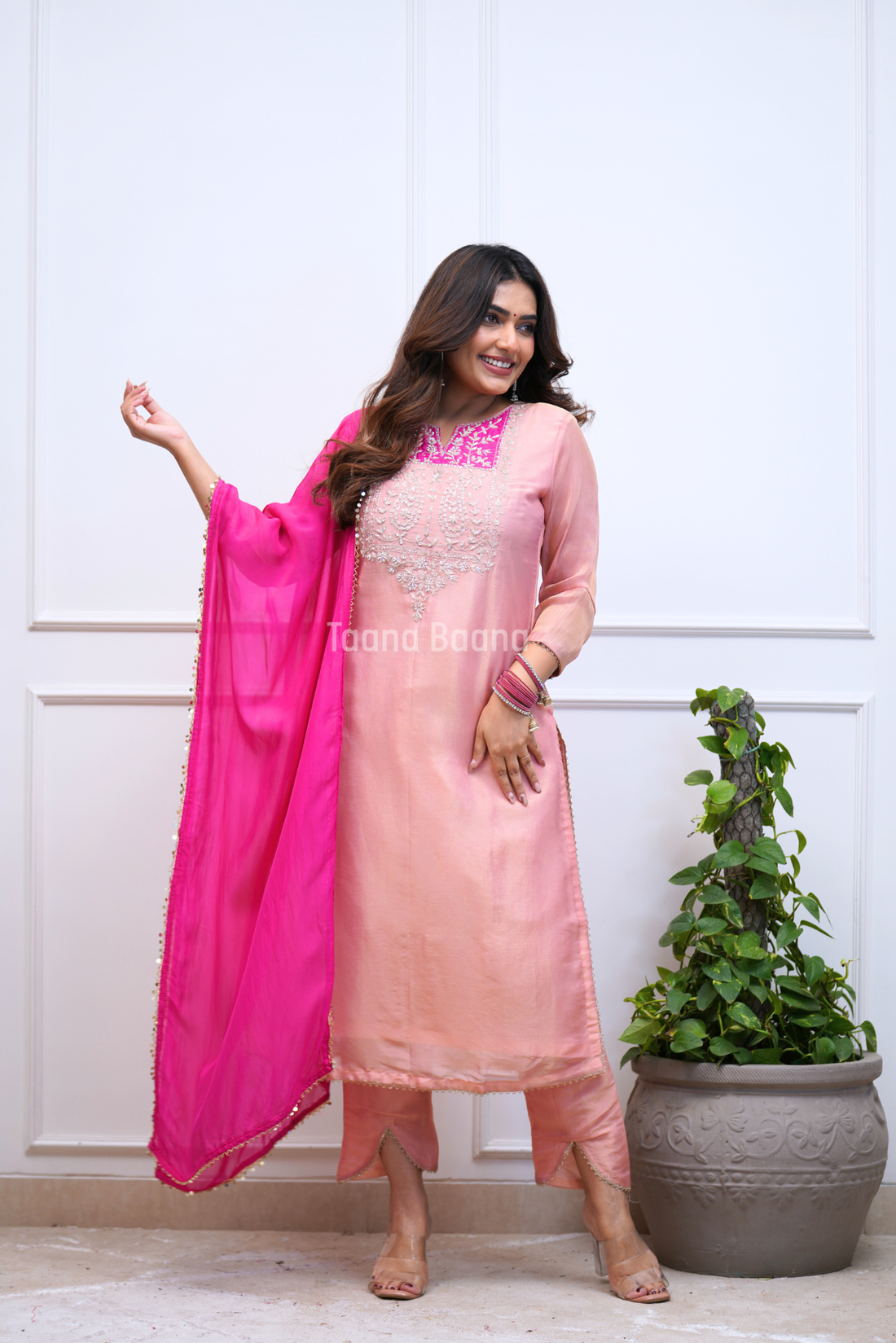 Dupatta Pant Set