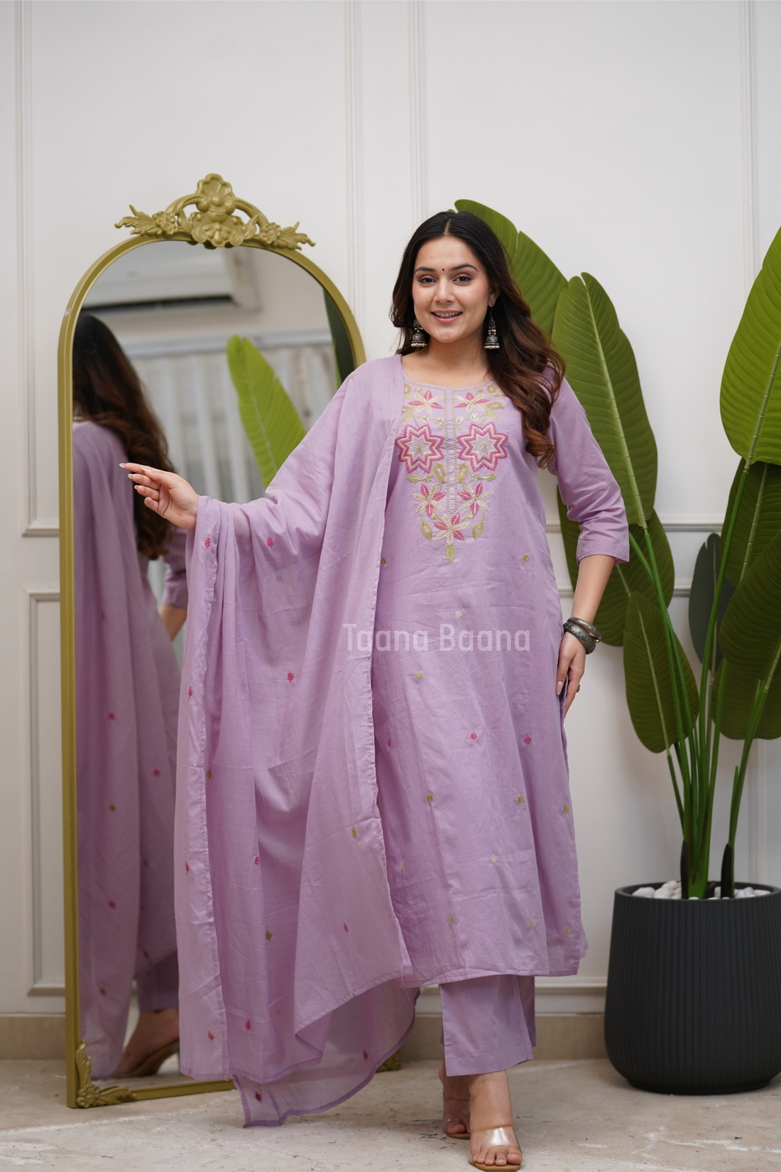 Dupatta Pant Set