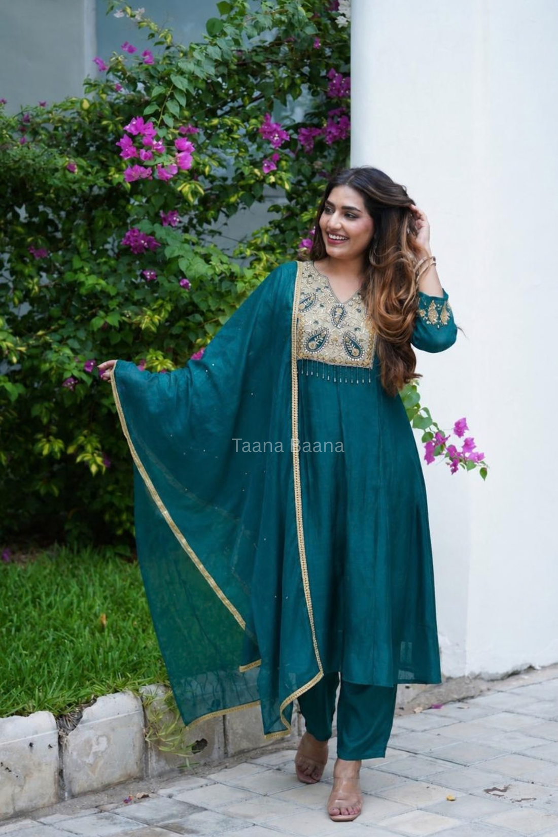 Dupatta Pant Set