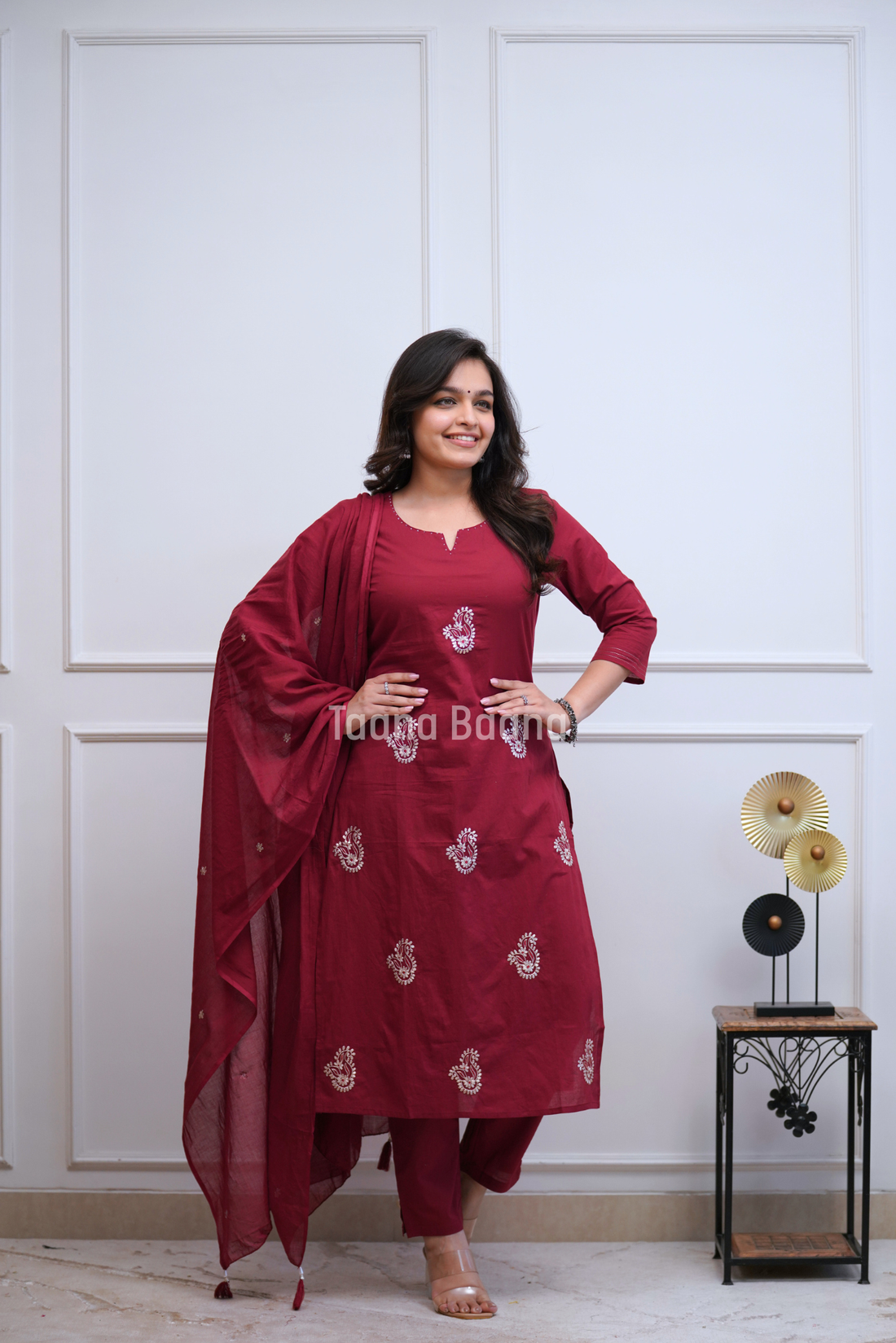 Dupatta Pant Set