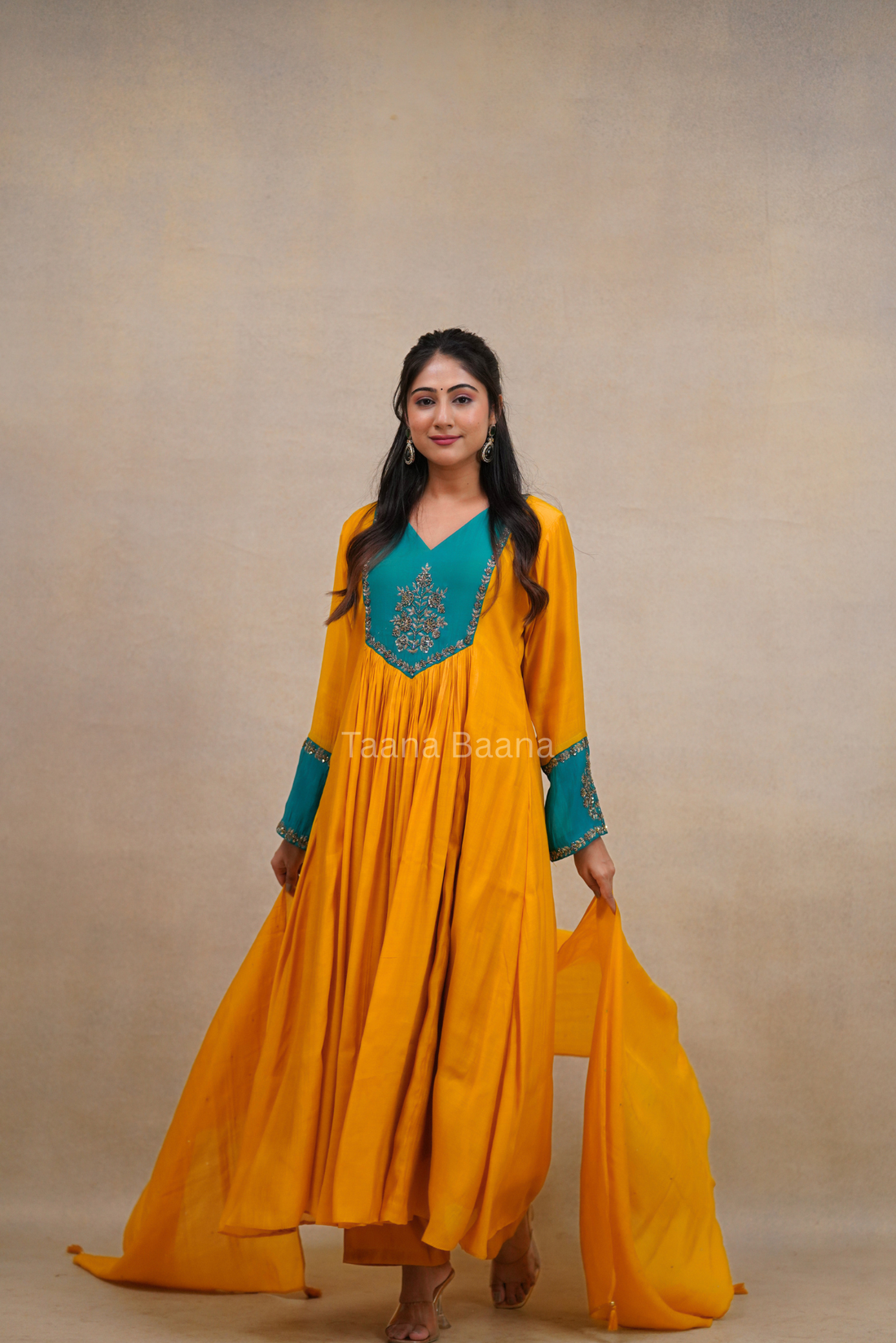 Dupatta Pant Set