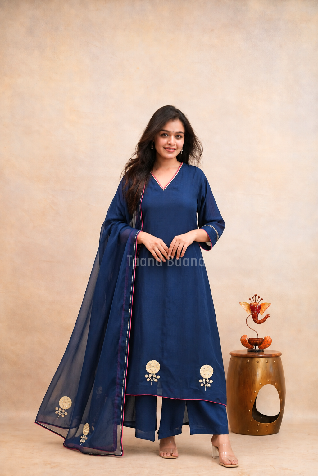 Dupatta Pant Set
