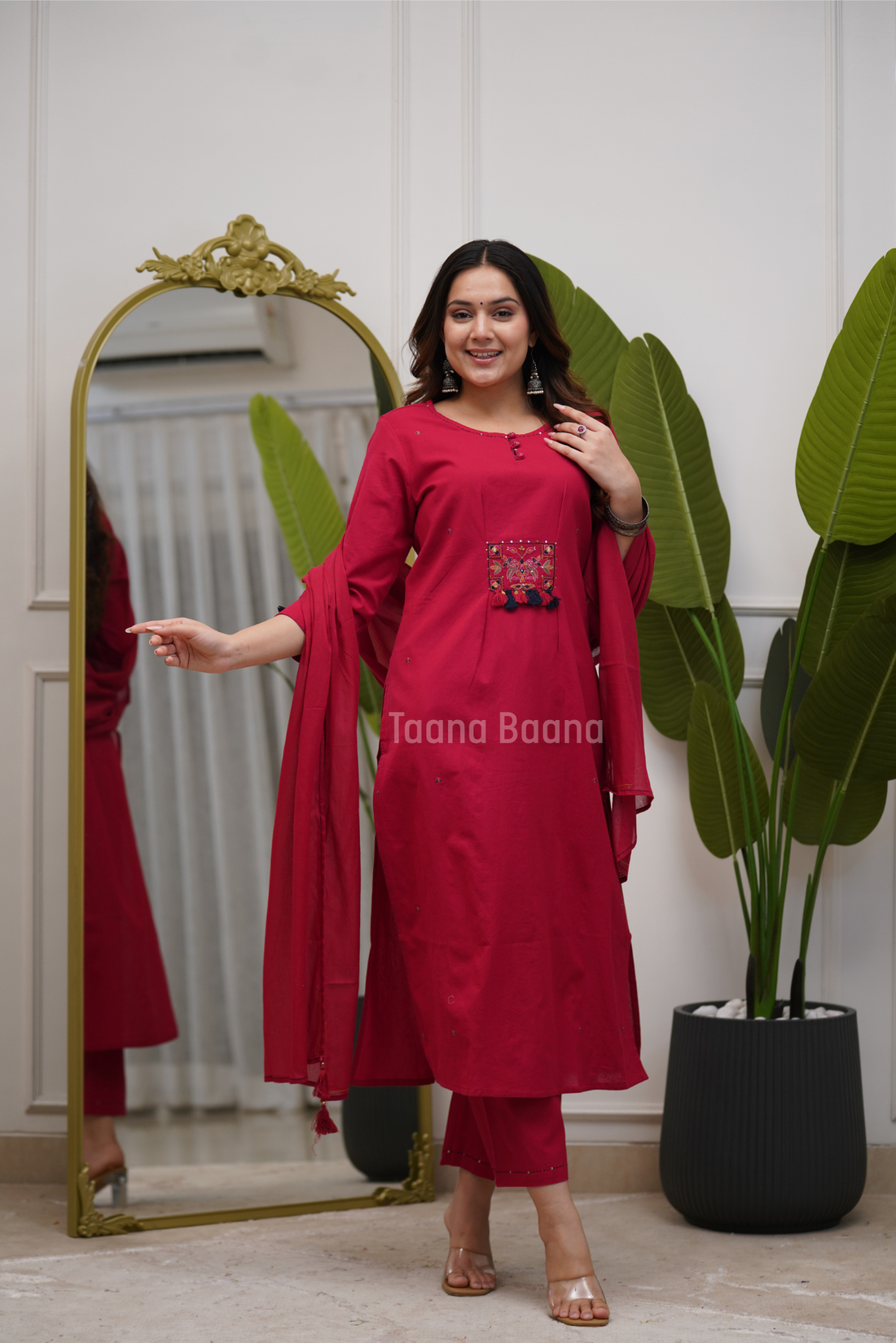 Dupatta Pant Set