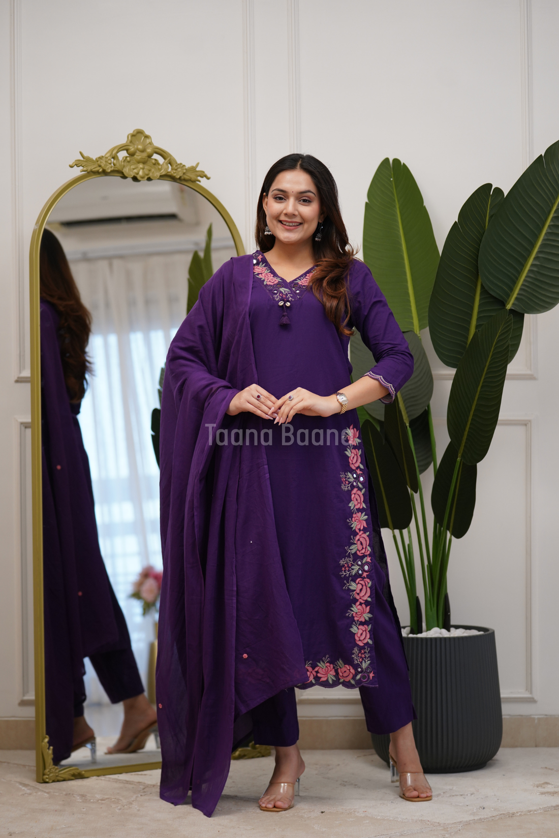 Dupatta Pant Set