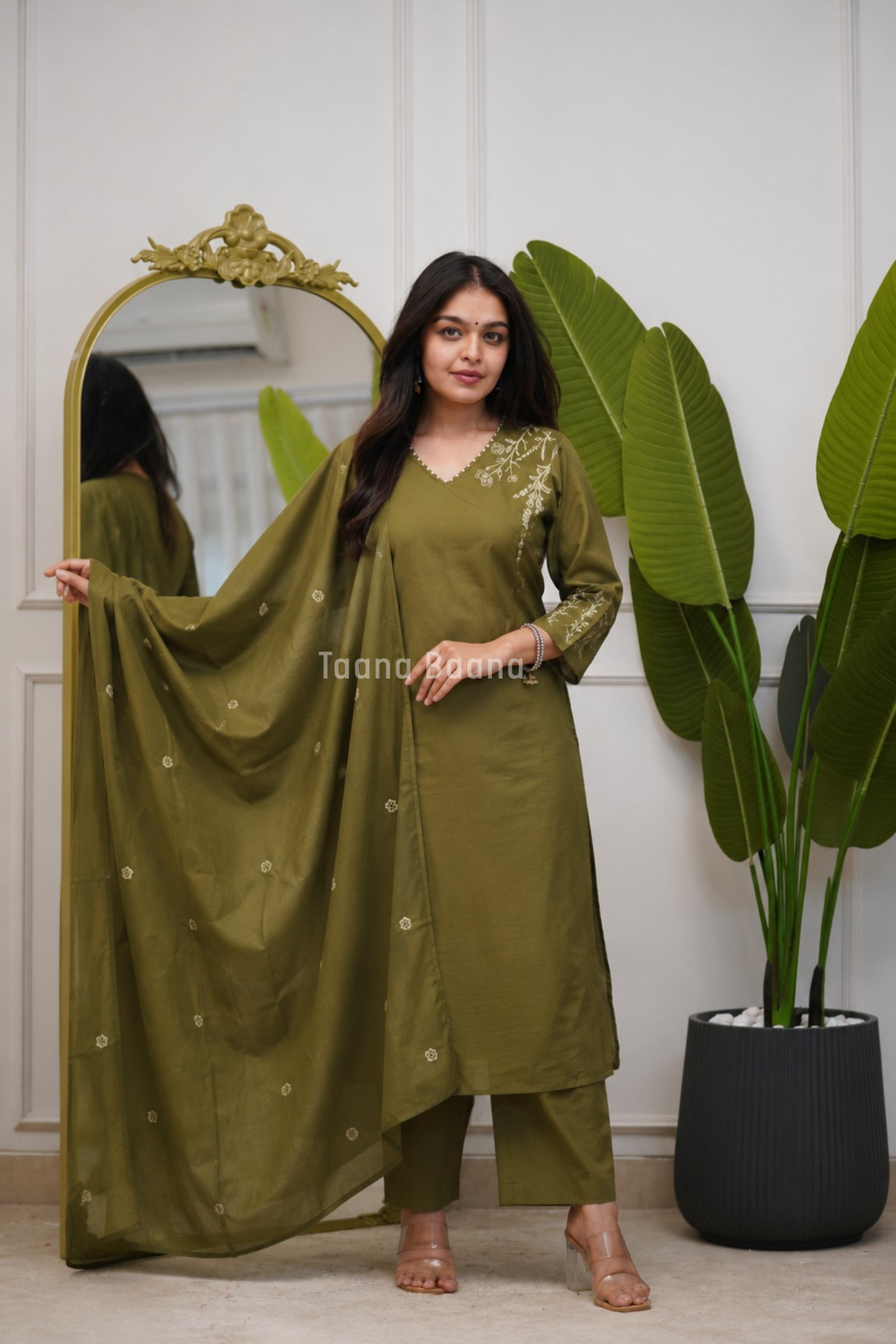 Dupatta Pant Set