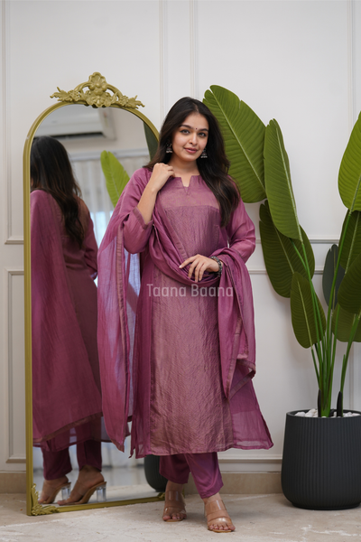 Dupatta Pant Set