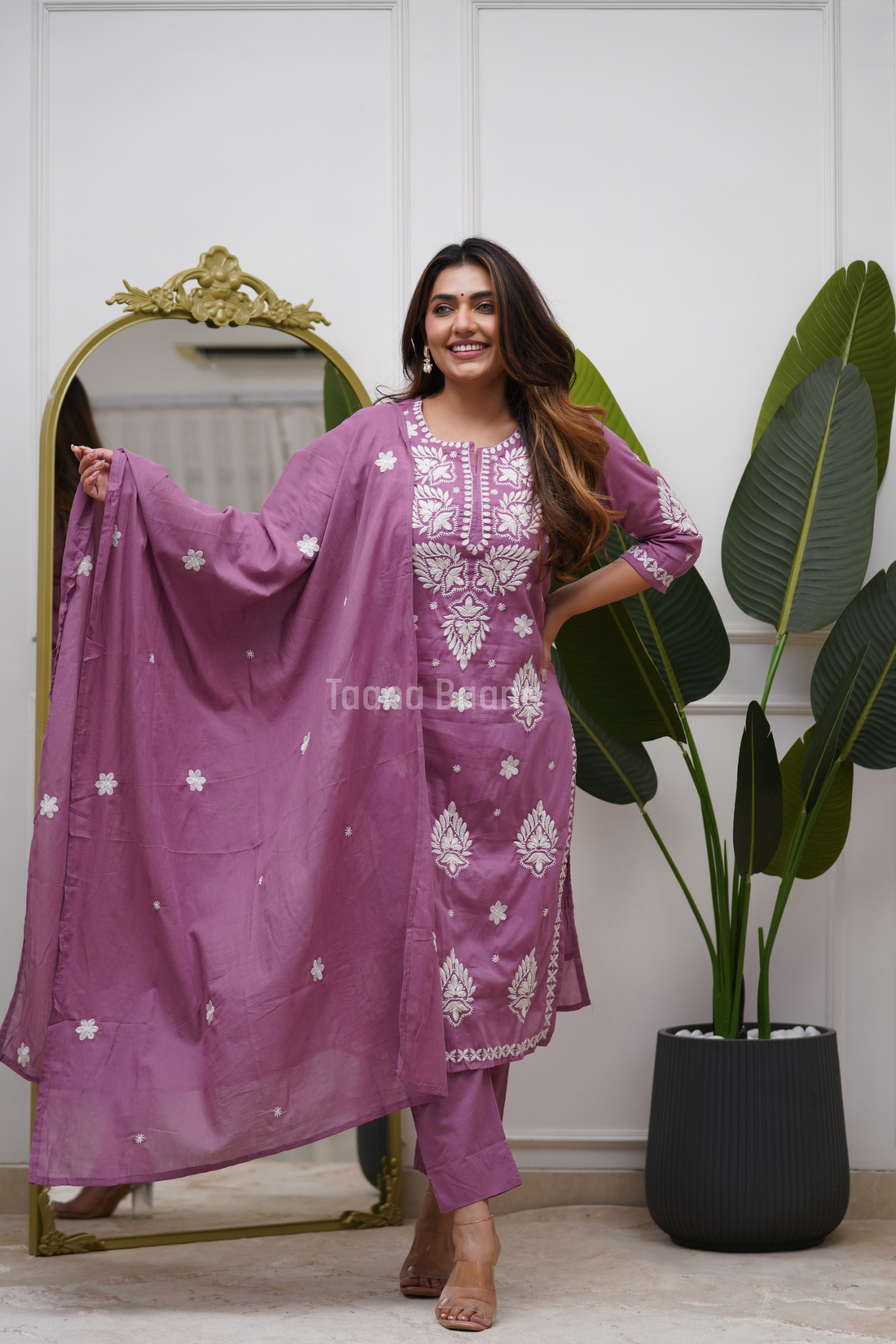 Dupatta Pant Set