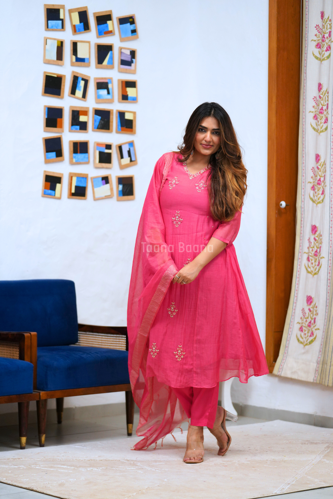 Dupatta Pant Set