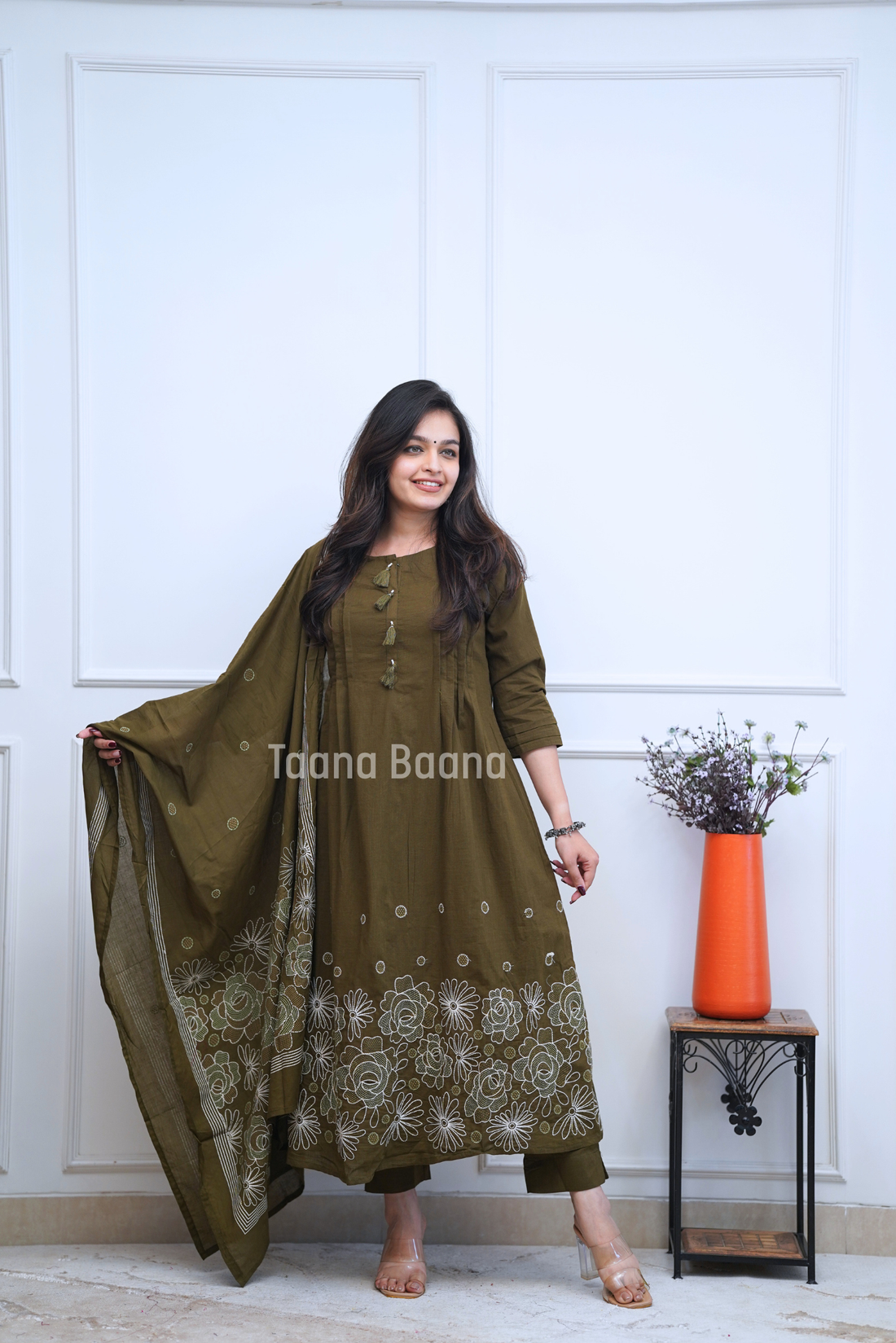 Dupatta Pant Set