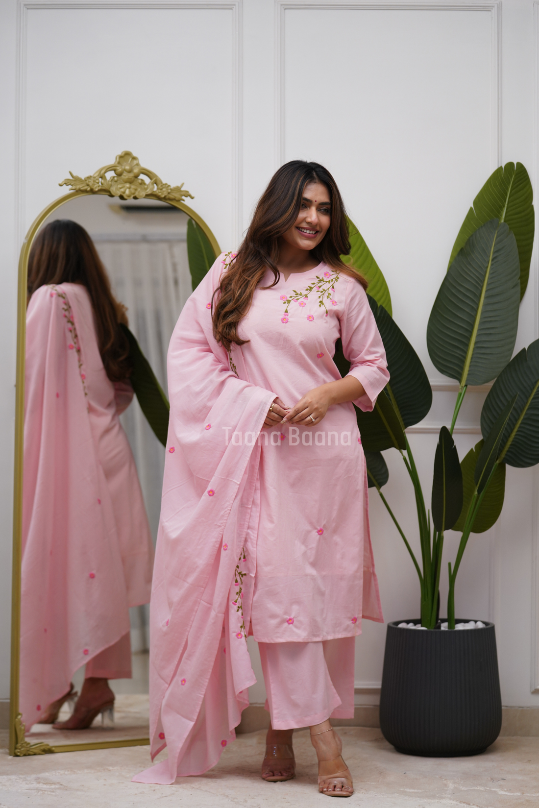 Dupatta Pant Set