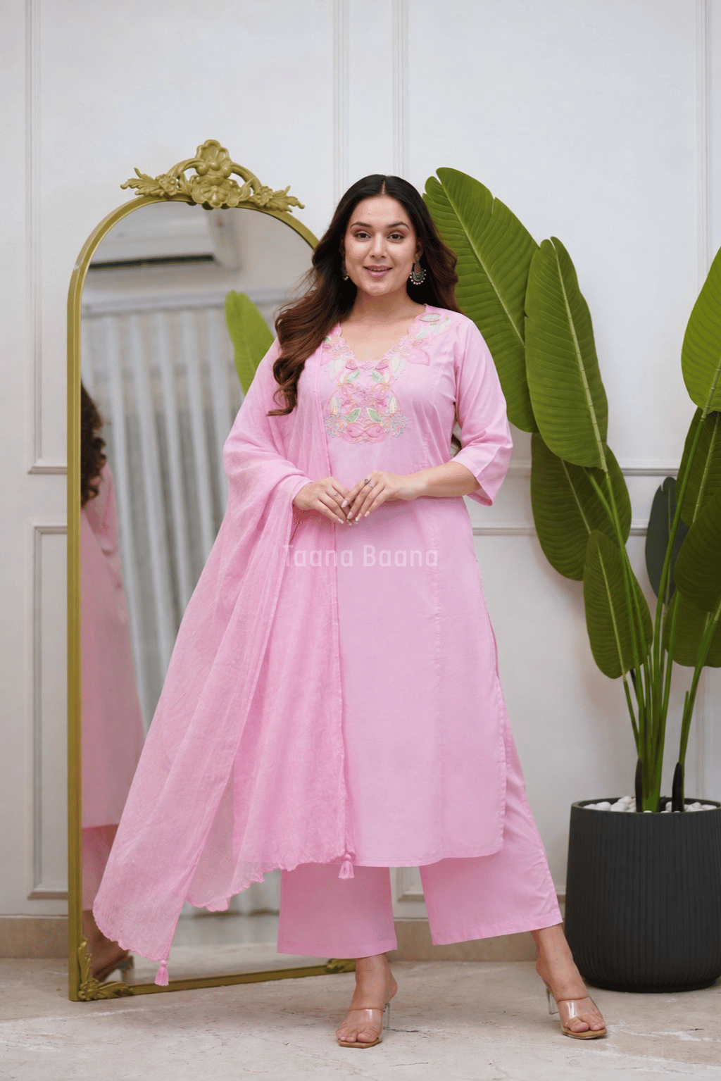 Dupatta Pant Set