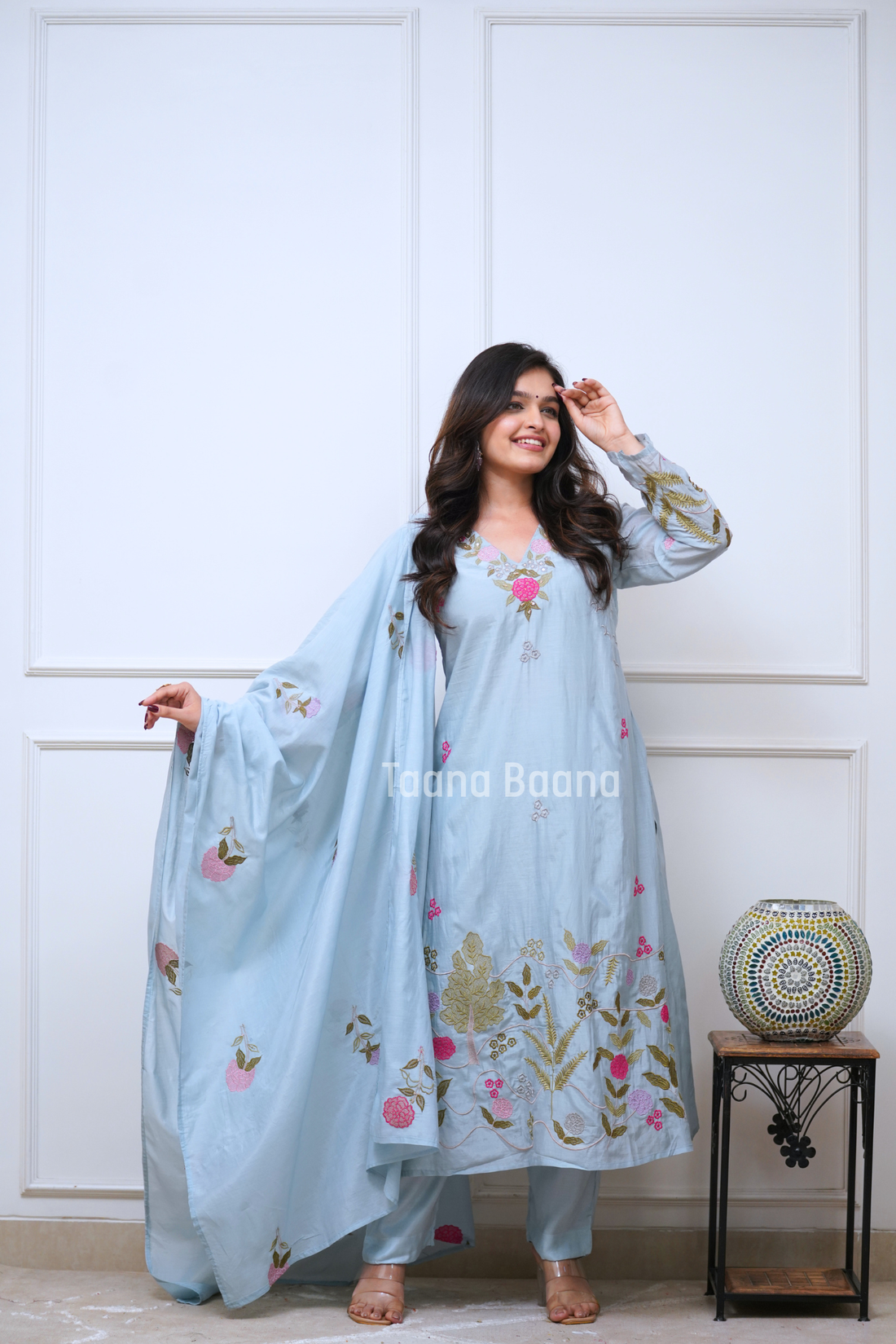 Dupatta Pant Set