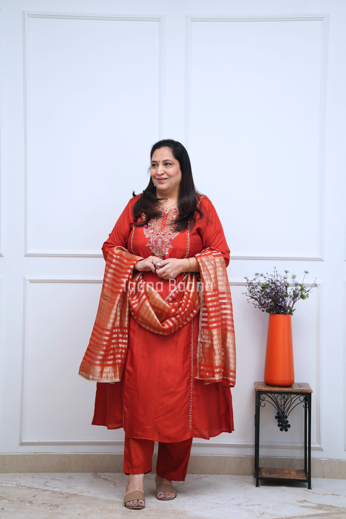 Dupatta Pant Set