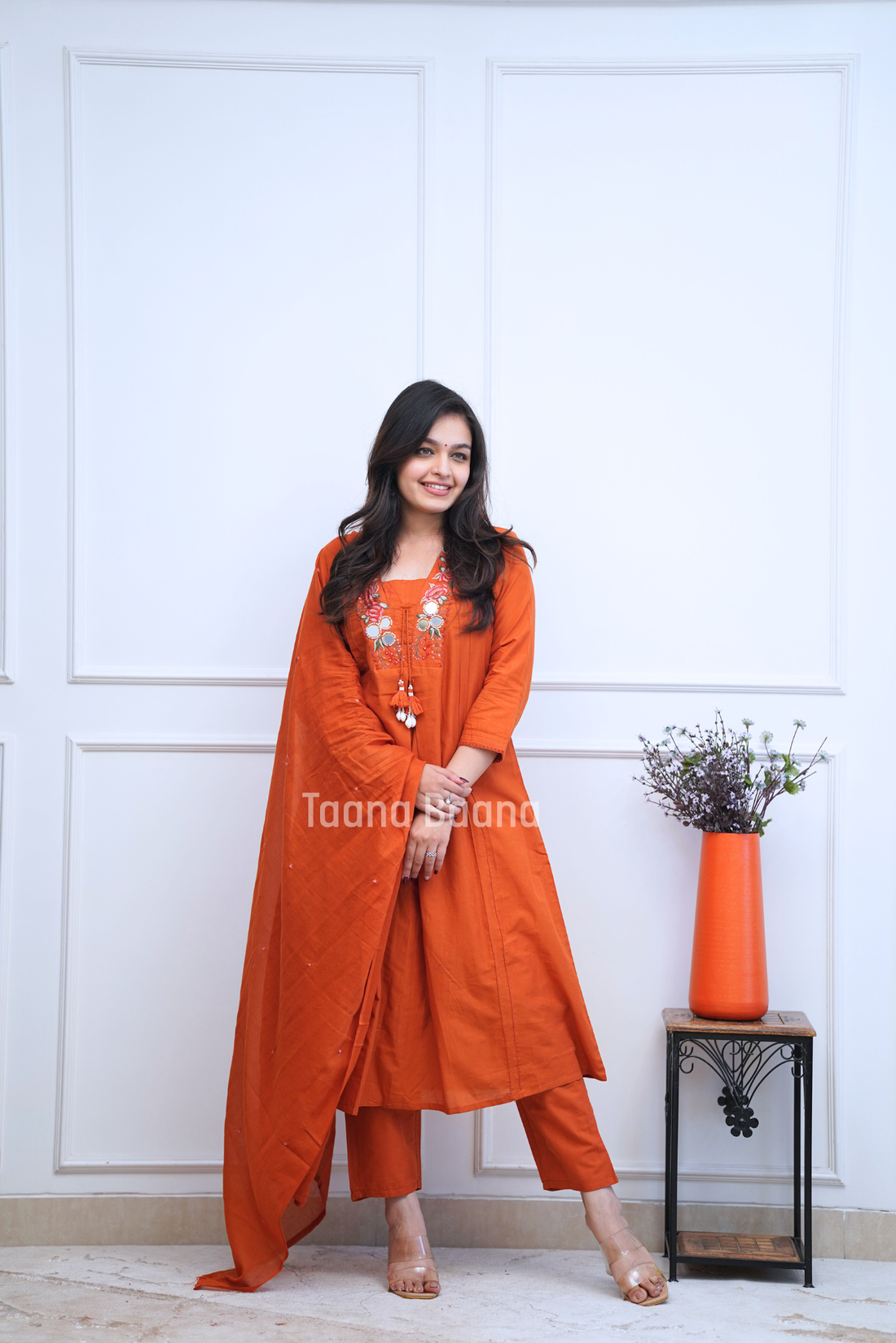 Dupatta Pant Set