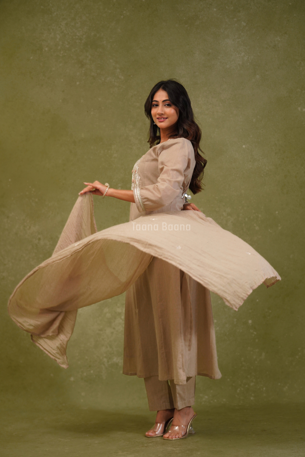 Dupatta Pant Set