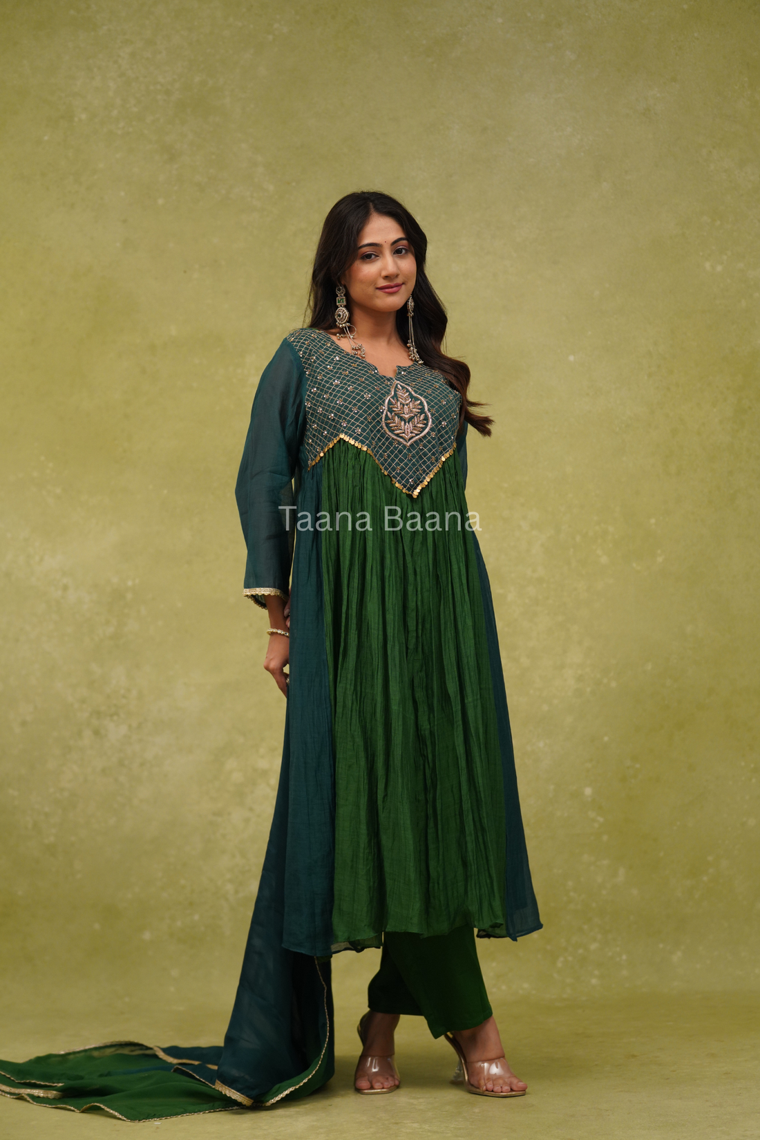 Dupatta Pant Set