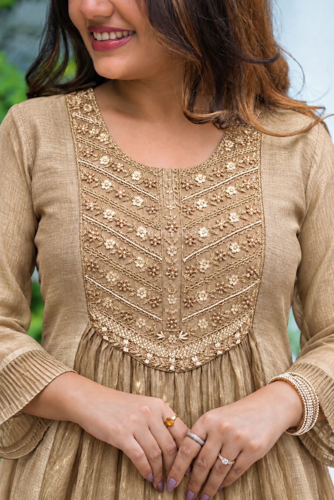 Anarkali Dupatta Set