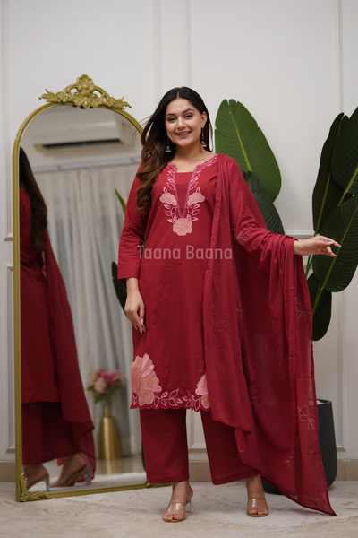 Dupatta Pant Set