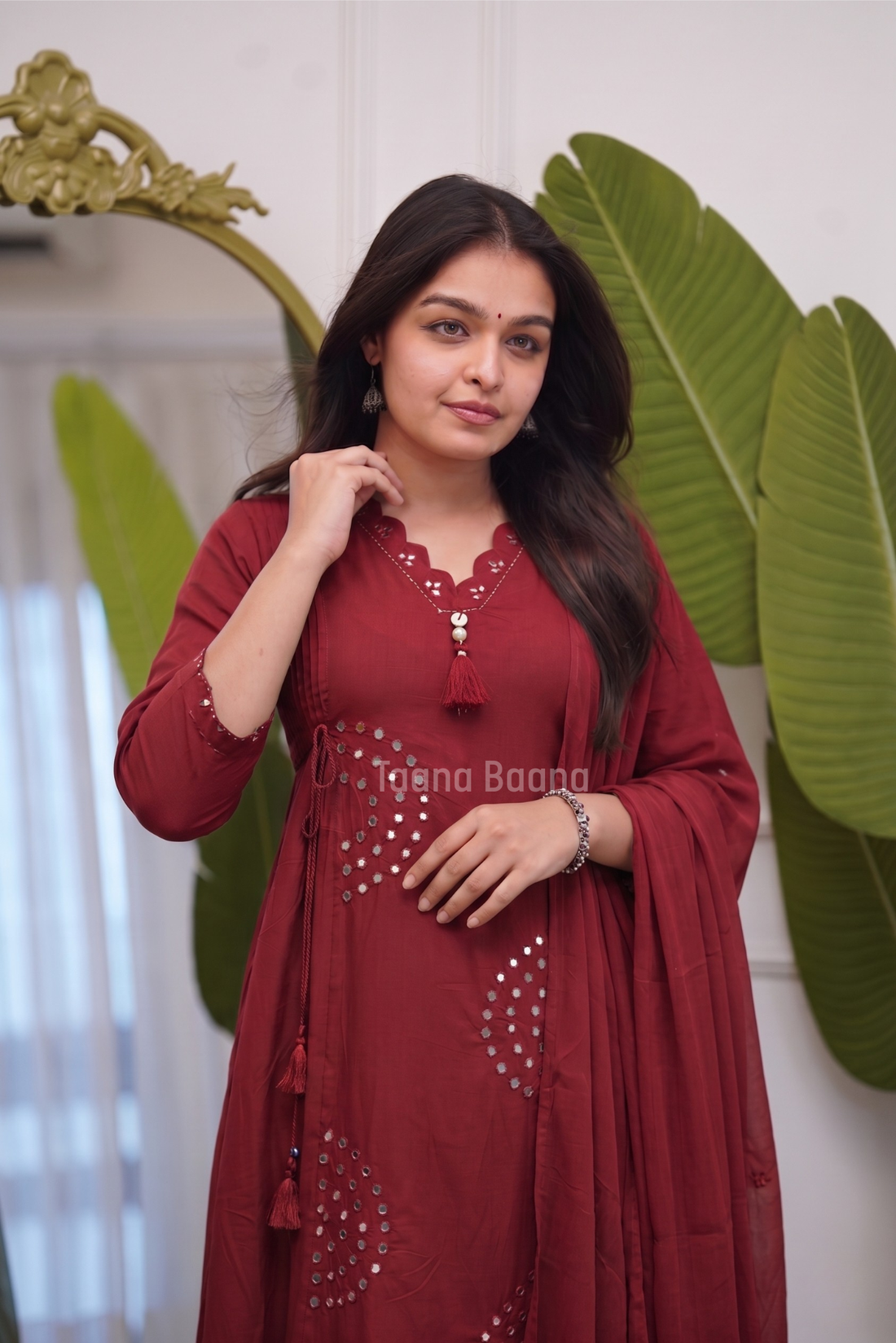 Dupatta Pant Set