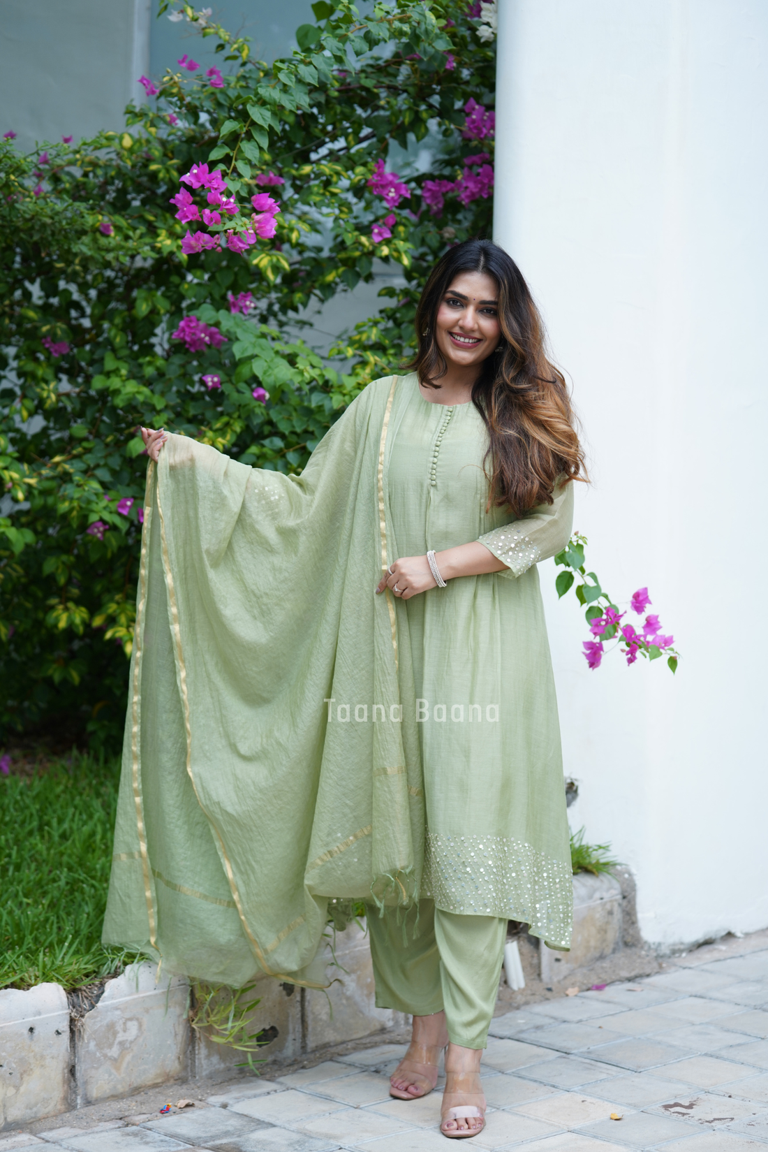 Dupatta Pant Set
