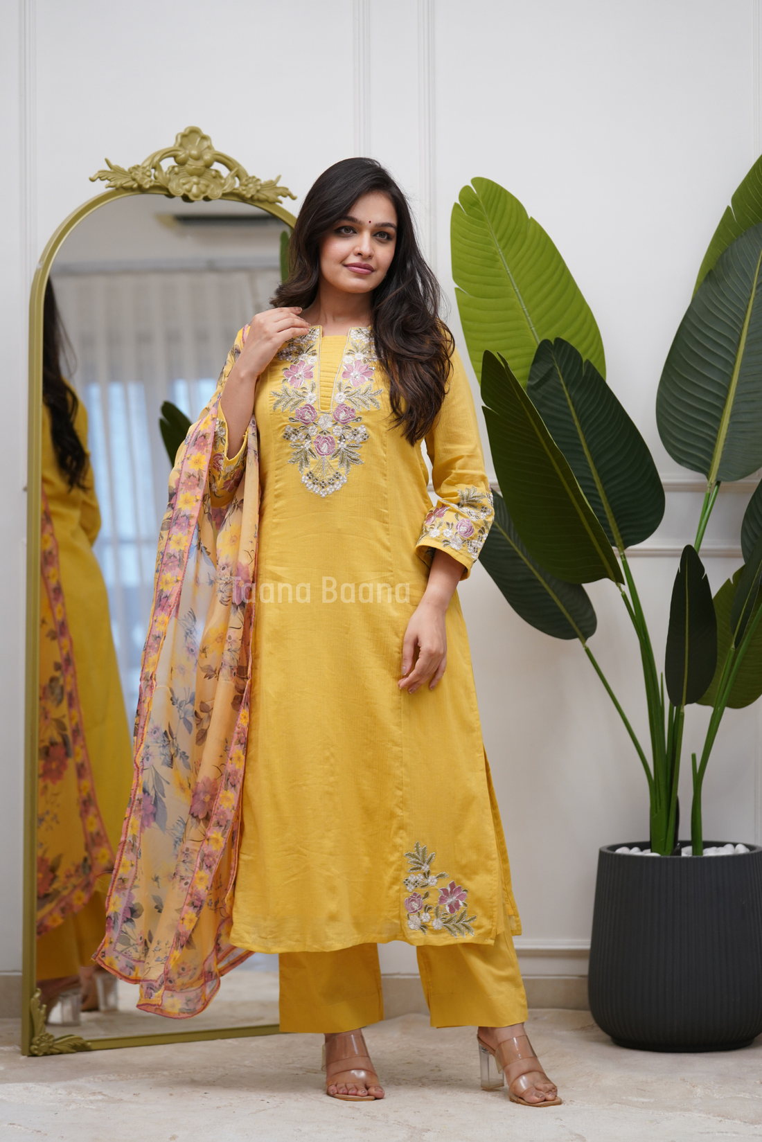 Dupatta Pant Set