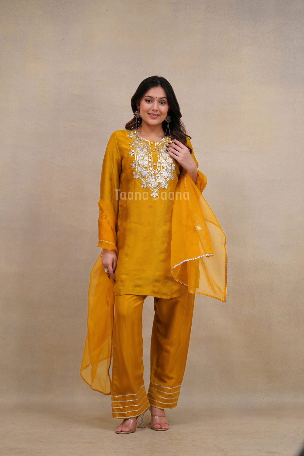 Dupatta Pant Set