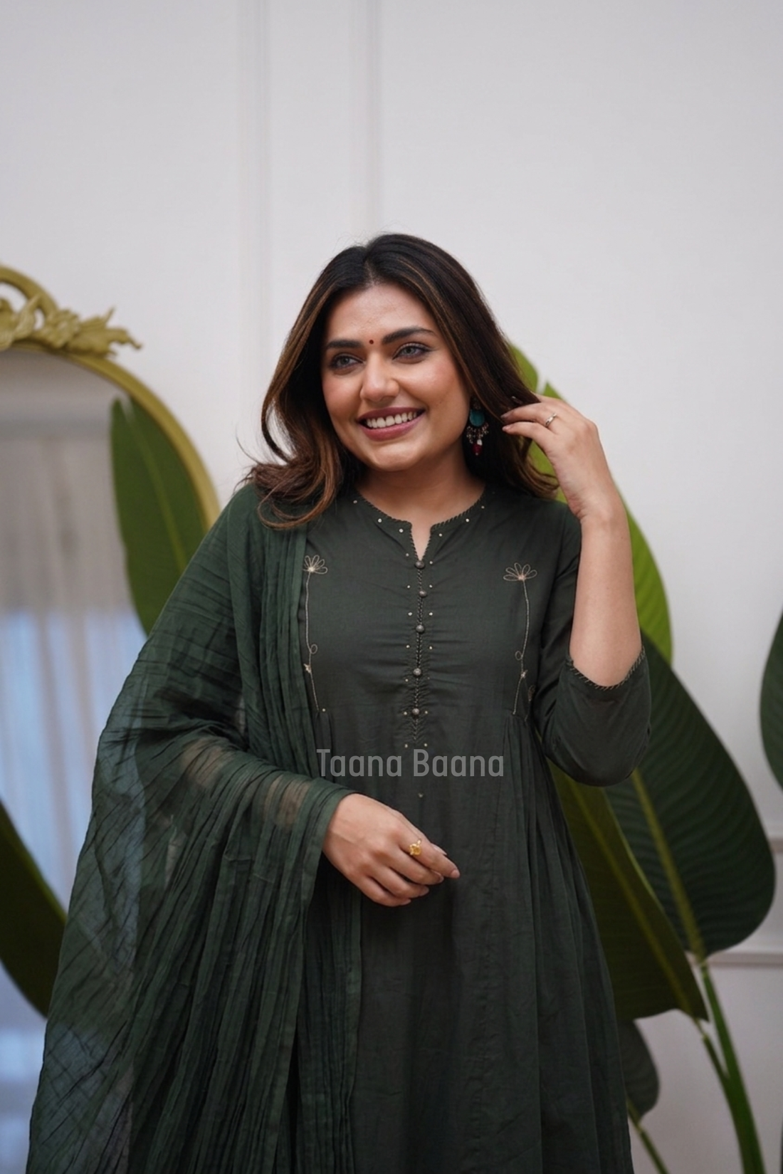 Dupatta Pant Set