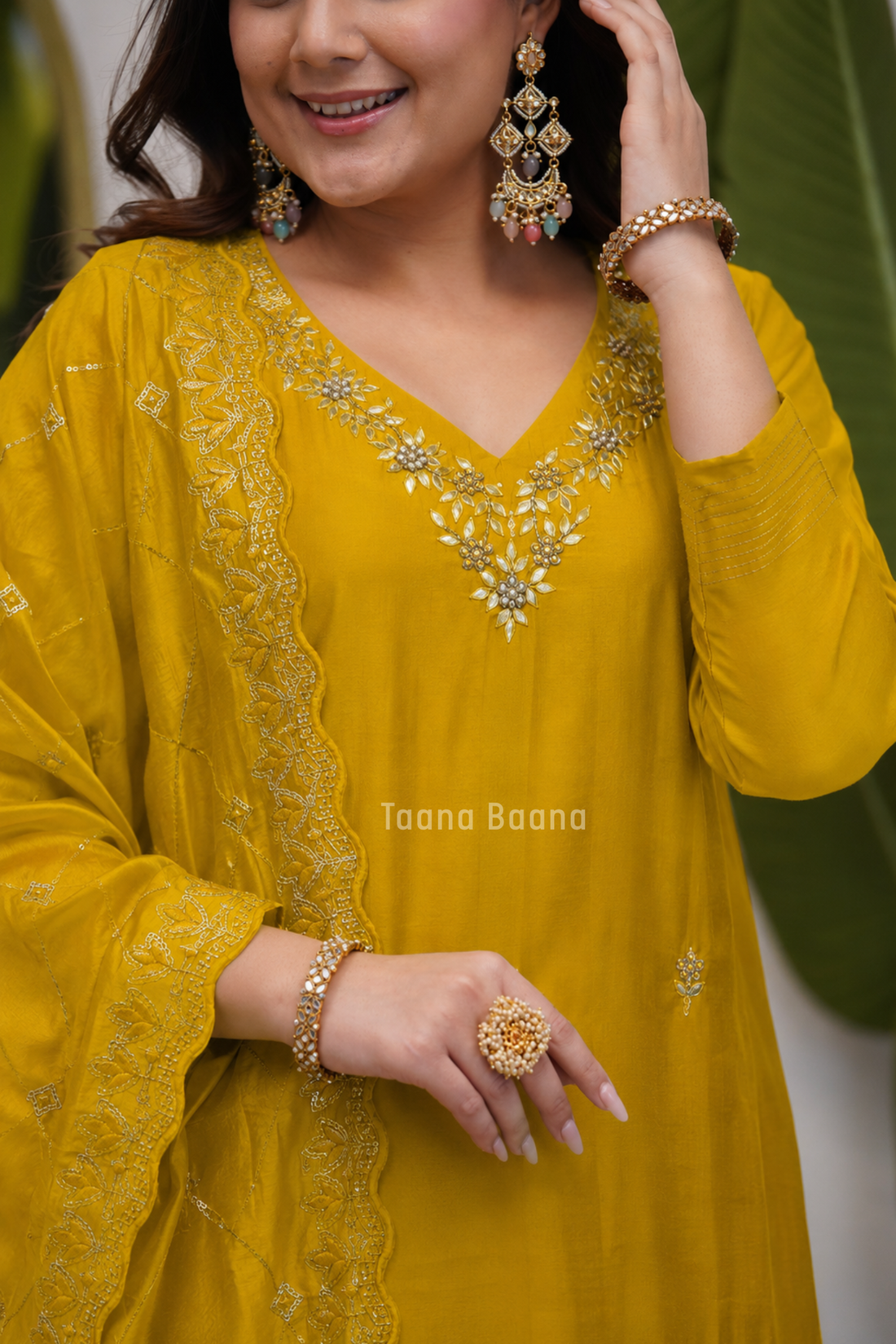 Dupatta Pant Set