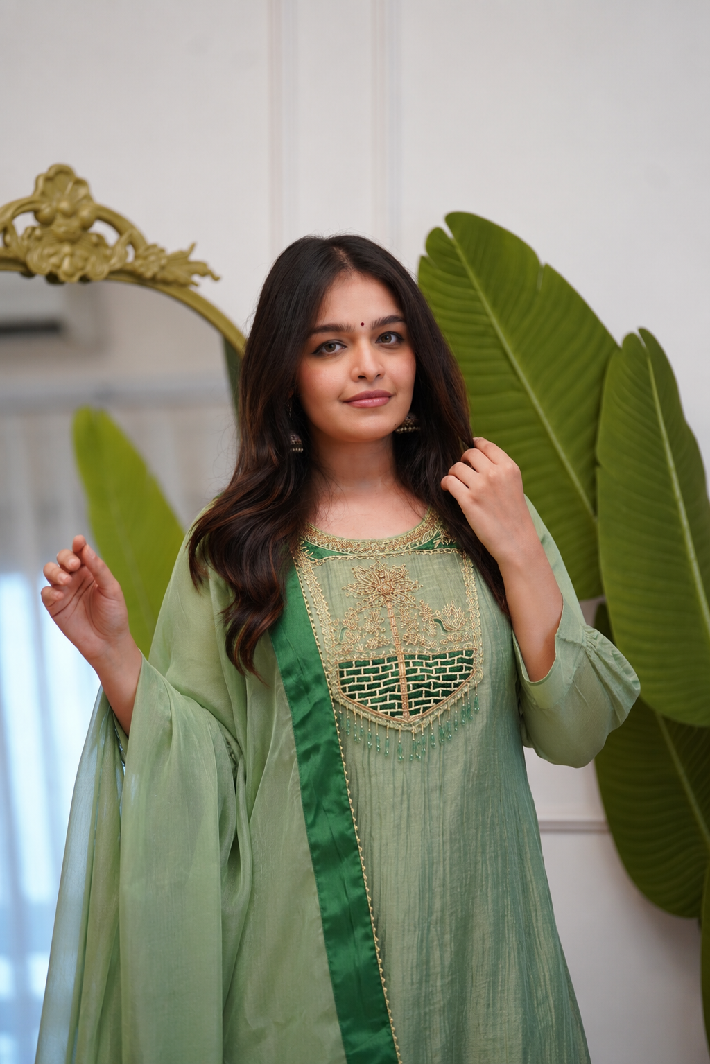 Dupatta Pant Set